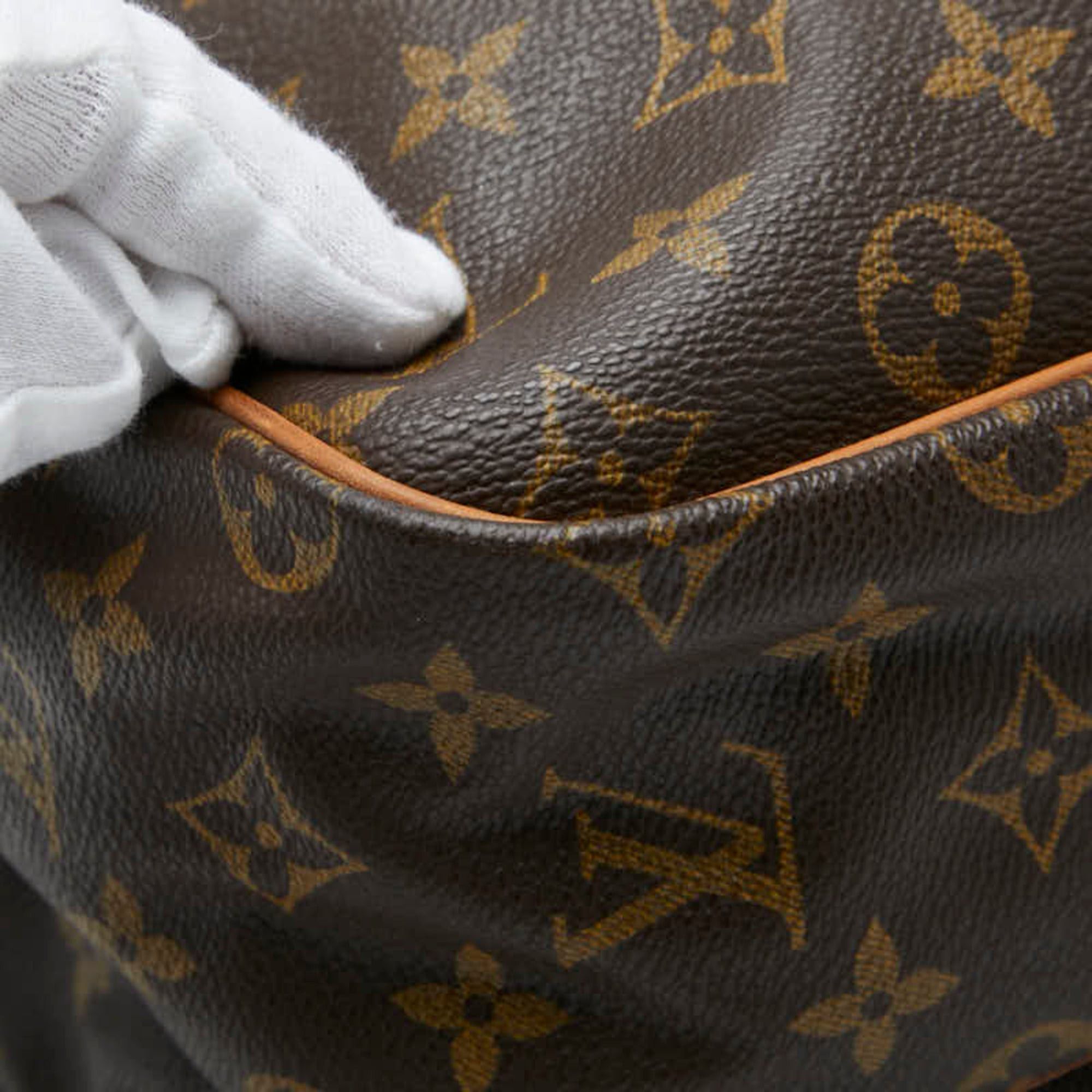 Louis Vuitton Louis Vuitton Monogram Reporter GM Crossbody Shoulder Bag M45252 Brown Leather Women's LOUIS VUITTON Size ONE SIZE - 5 Thumbnail