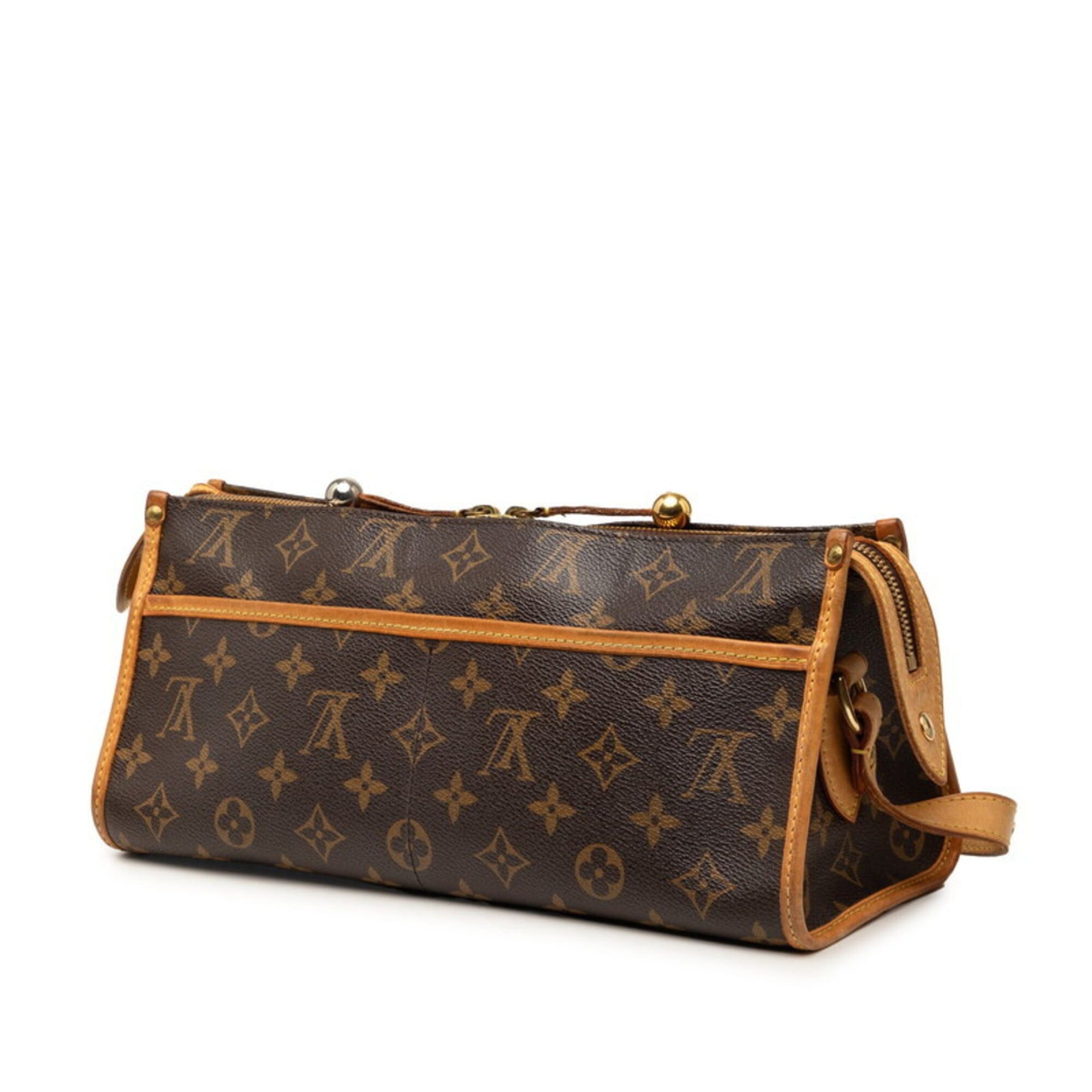 Louis Vuitton Louis Vuitton Monogram Popincourt Long Crossbody Shoulder Bag M40008 Brown Leather Women's LOUIS VUITTON Size ONE SIZE - 2 Thumbnail