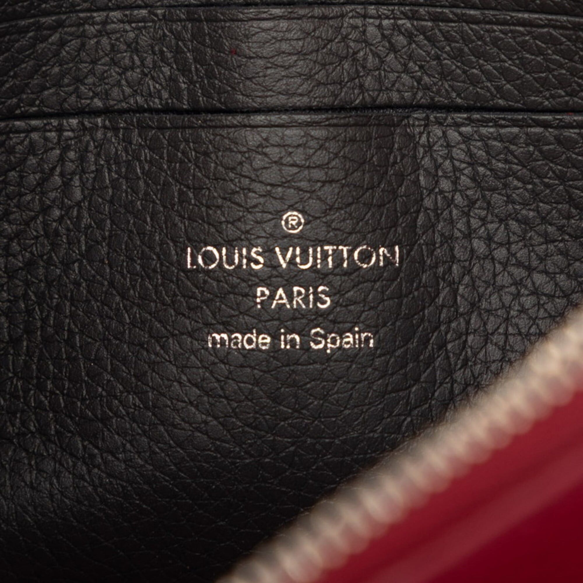 Louis Vuitton Louis Vuitton Pochette Lockme Chain Crossbody Shoulder Bag M63470 Wine Red Beige Leather Women's LOUIS VUITTON Size ONE SIZE - 5 Thumbnail