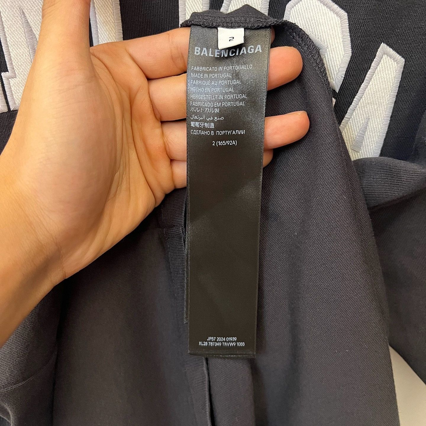 Balenciaga Balenciaga 01 Basketball Graphic T-Shirt Black Size M Size US M / EU 48-50 / 2 - 4 Thumbnail