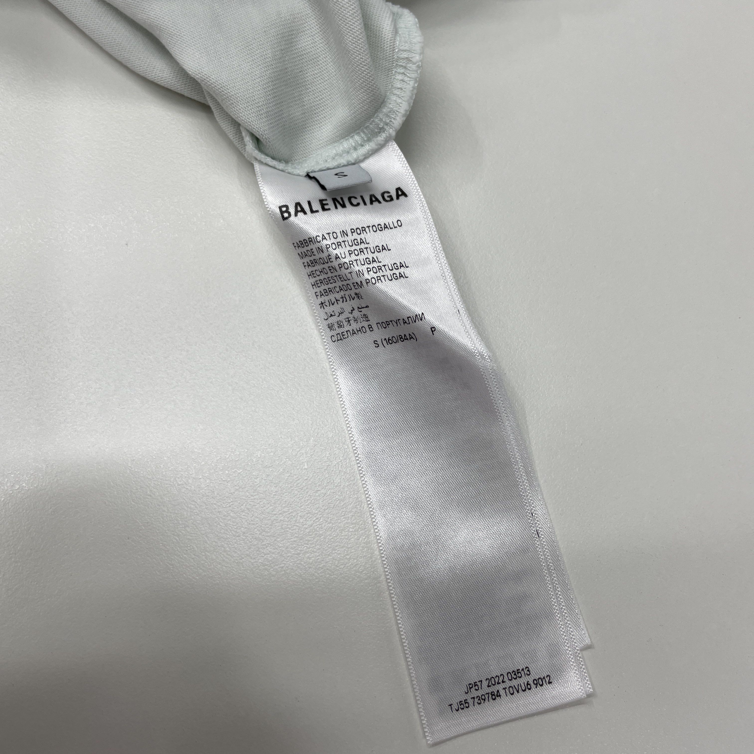 Balenciaga Balenciaga Logo Print T-Shirt Size S Size US S / EU 44-46 / 1 - 5 Thumbnail