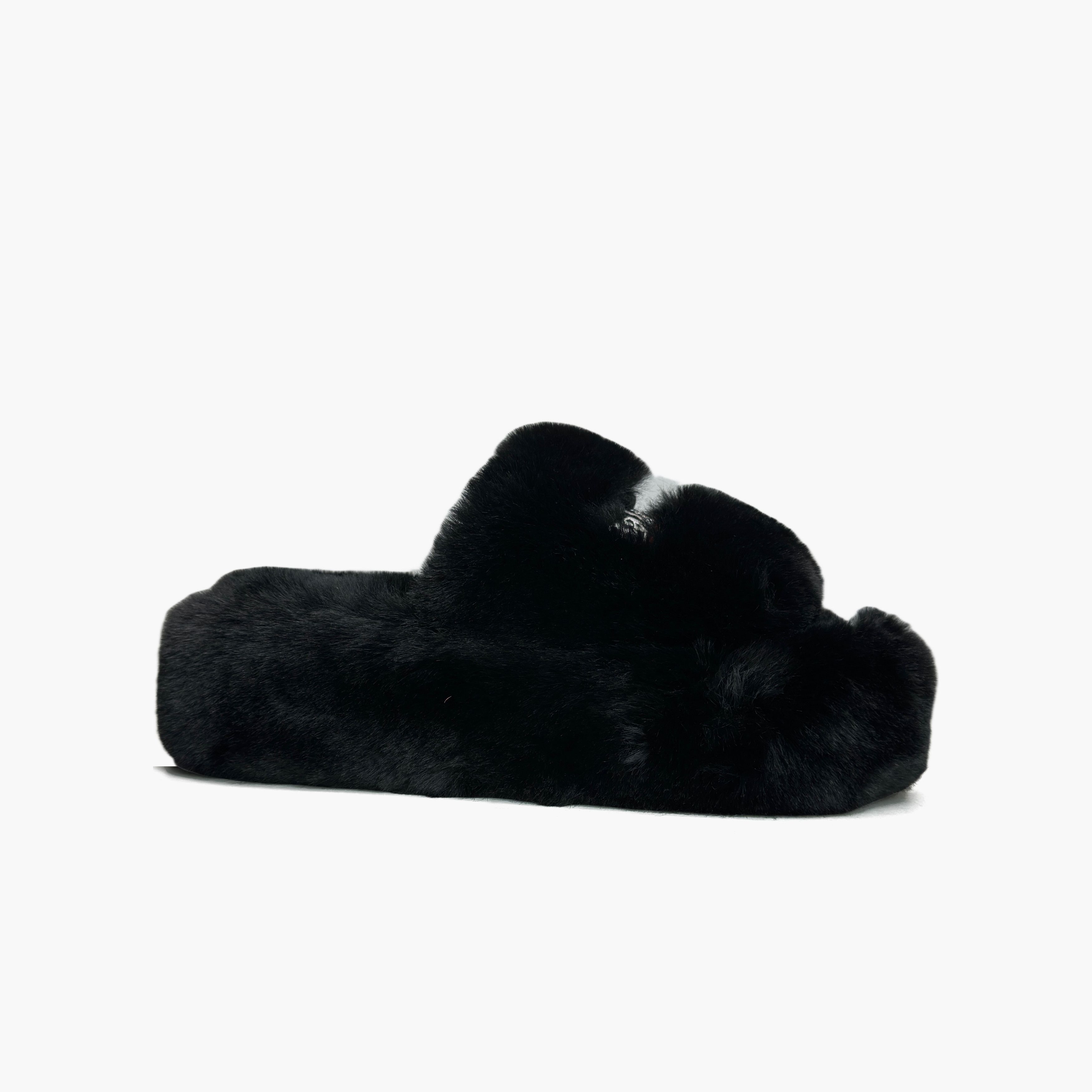 Balenciaga Balenciaga Furry Platform Slip On Size 37 Size US 7 / IT 37 - 4 Thumbnail