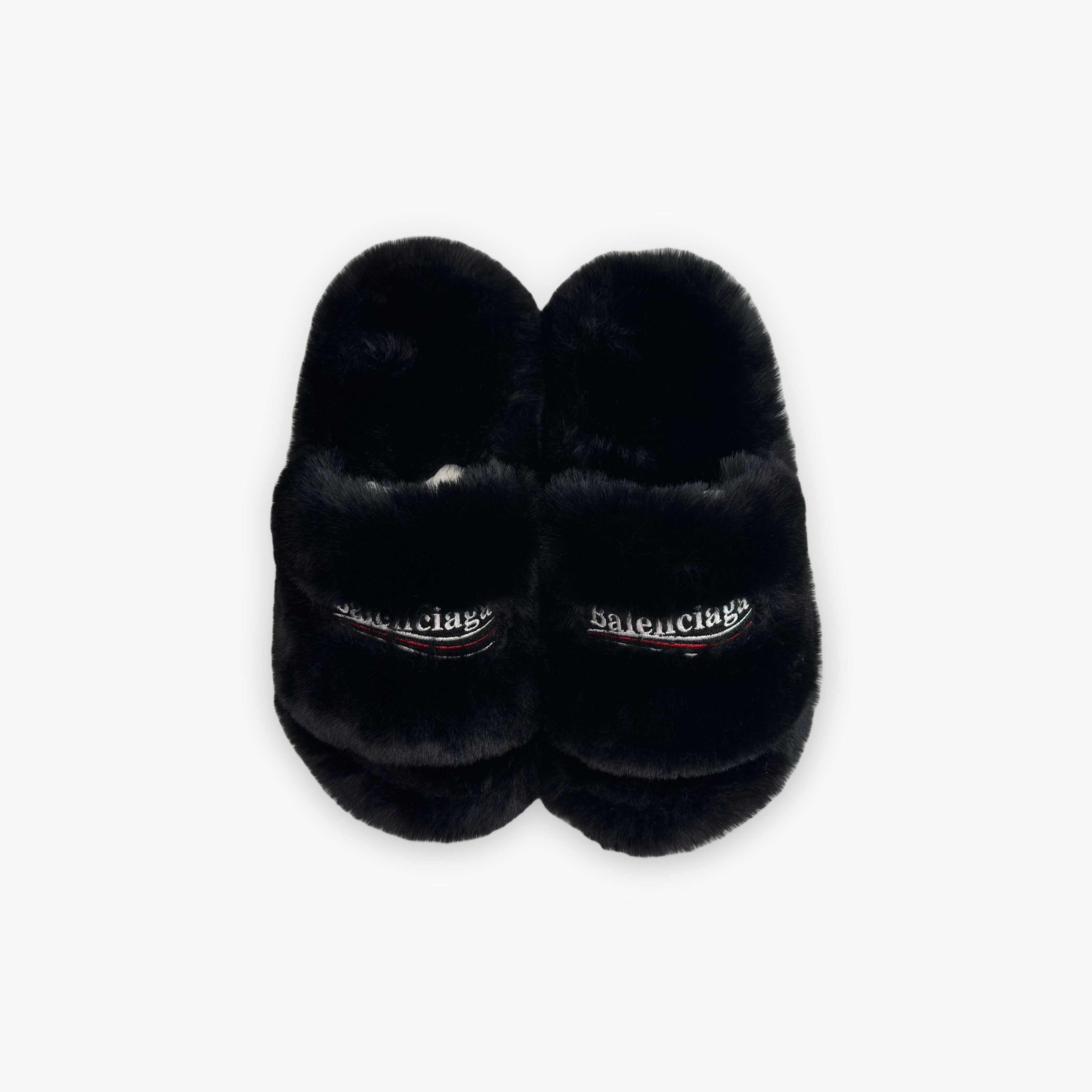 Balenciaga Balenciaga Furry Platform Slip On Size 37 Size US 7 / IT 37 - 9 Thumbnail
