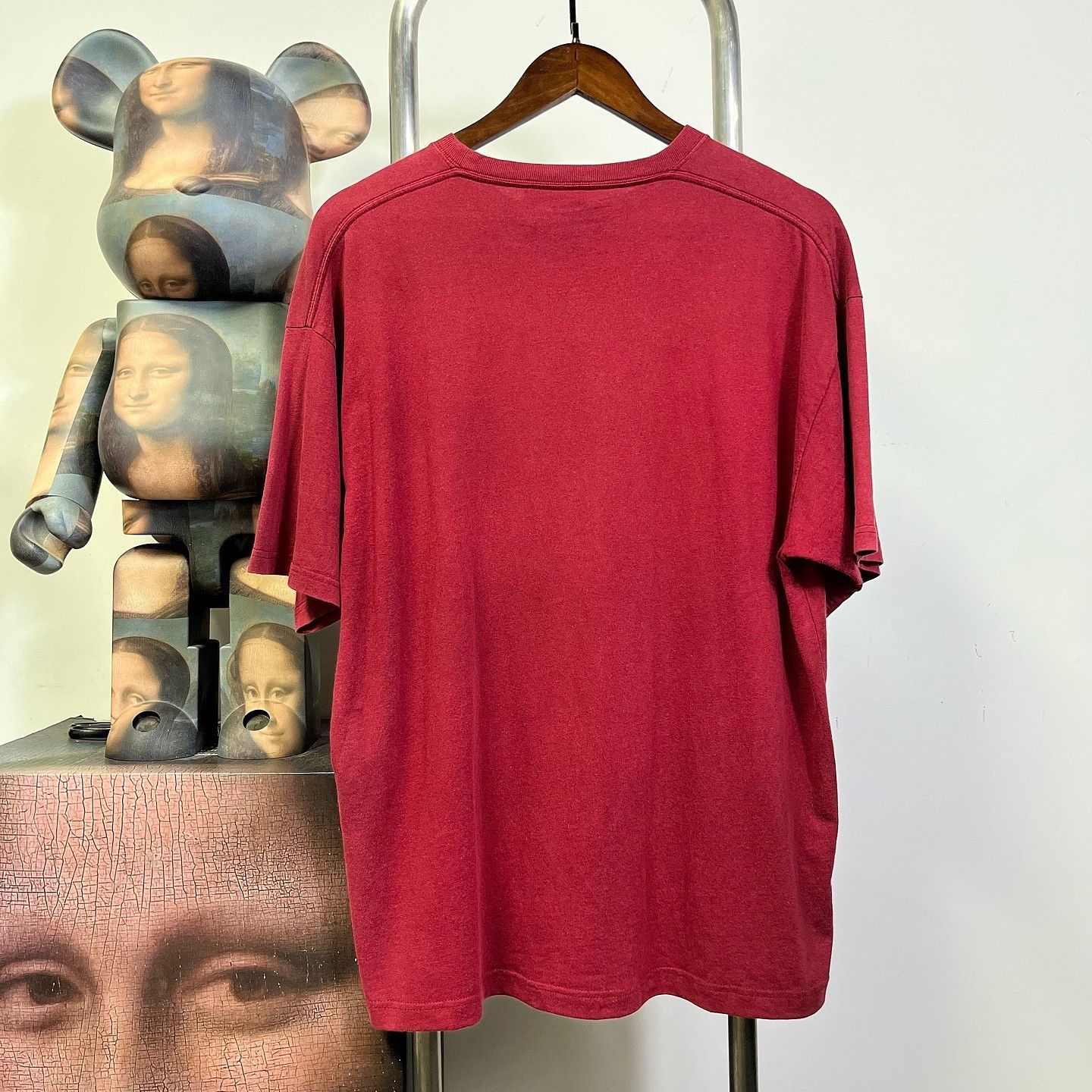 Balenciaga Balenciaga Red Logo T-Shirt Size XS Size US XS / EU 42 / 0 - 2 Thumbnail