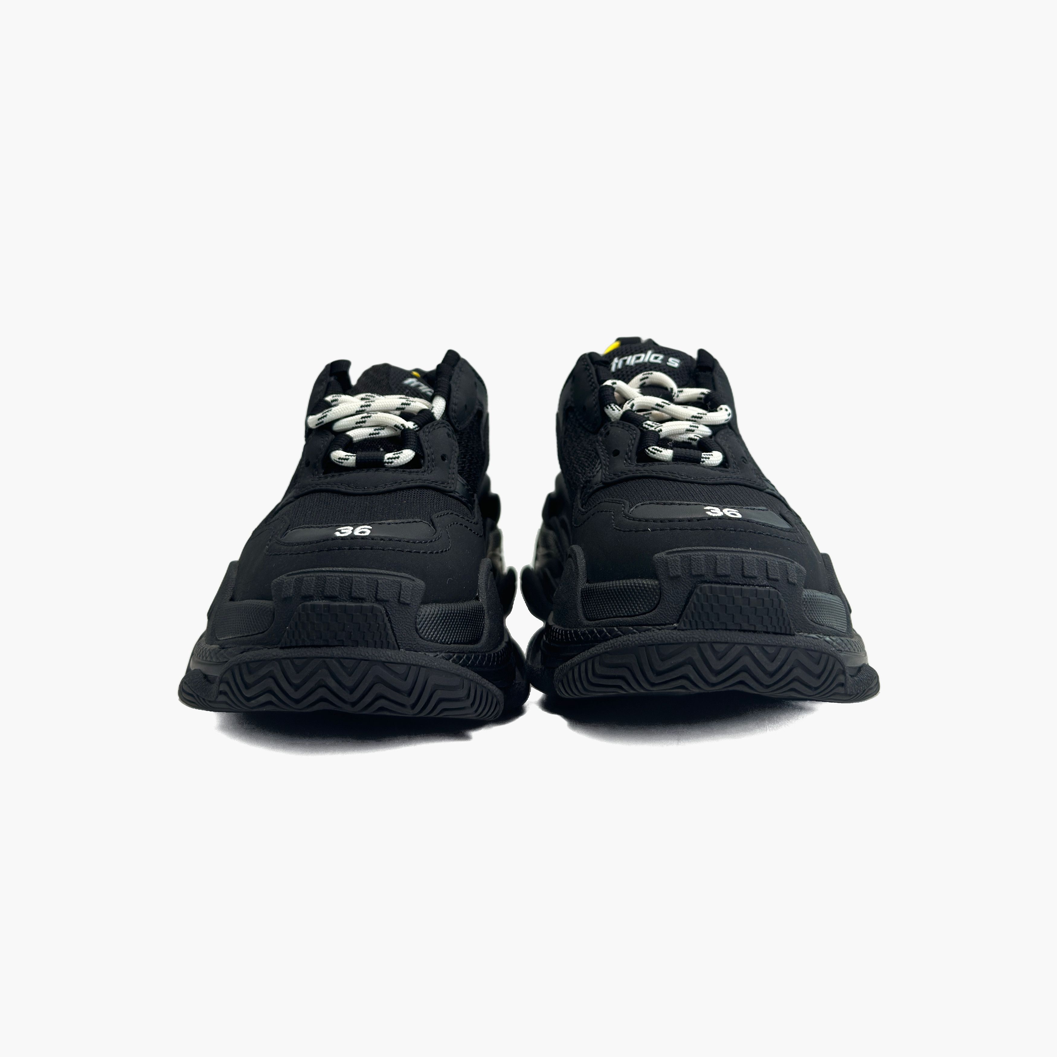 Balenciaga Balenciaga Triple S Black Sneakers Size 36 Size US 6 / IT 36 - 5 Thumbnail