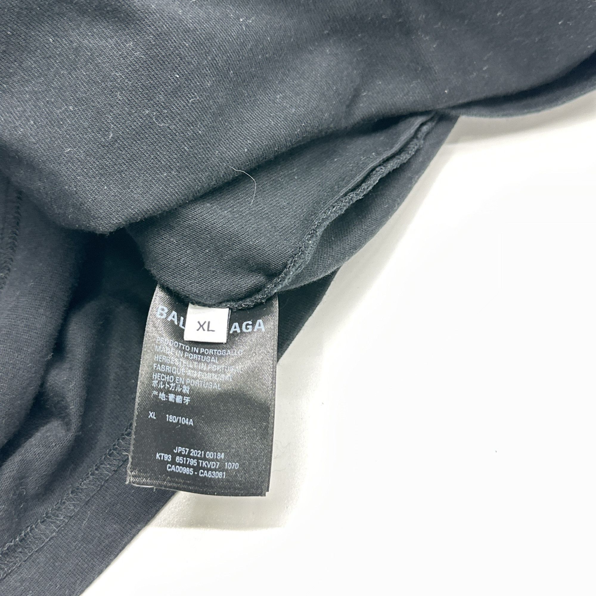 Balenciaga Balenciaga NASA Patch T-Shirt Size XL Size US XL / EU 56 / 4 - 4 Thumbnail