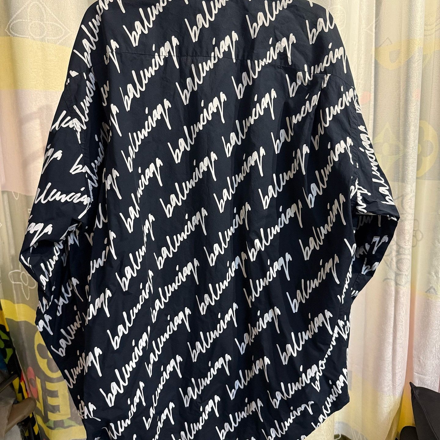 Balenciaga Balenciaga Logo Print Shirt Size M Size US M / EU 48-50 / 2 - 2 Thumbnail