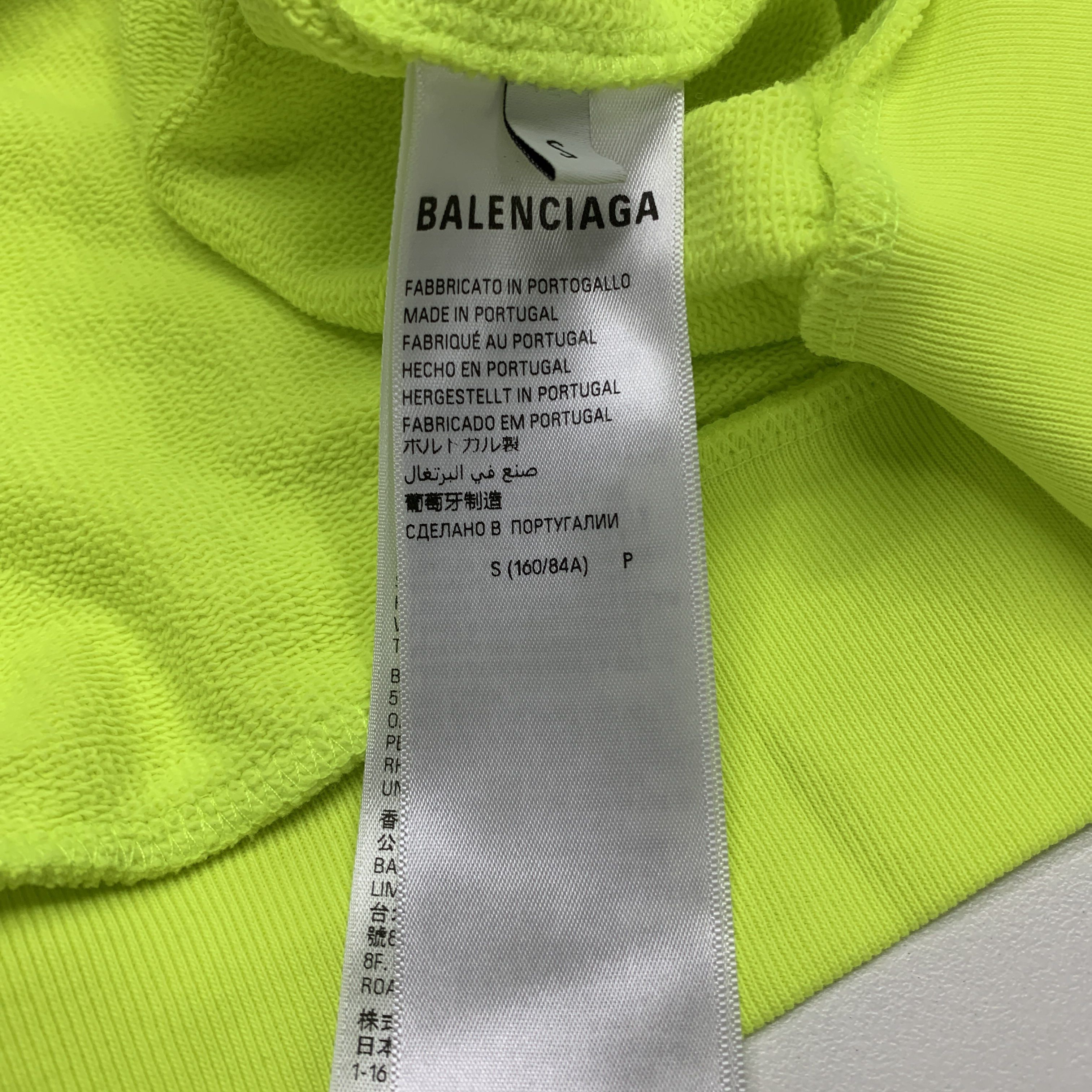 Balenciaga Balenciaga Soccer Zip-Up Hoodie Size S Size US S / EU 44-46 / 1 - 4 Thumbnail