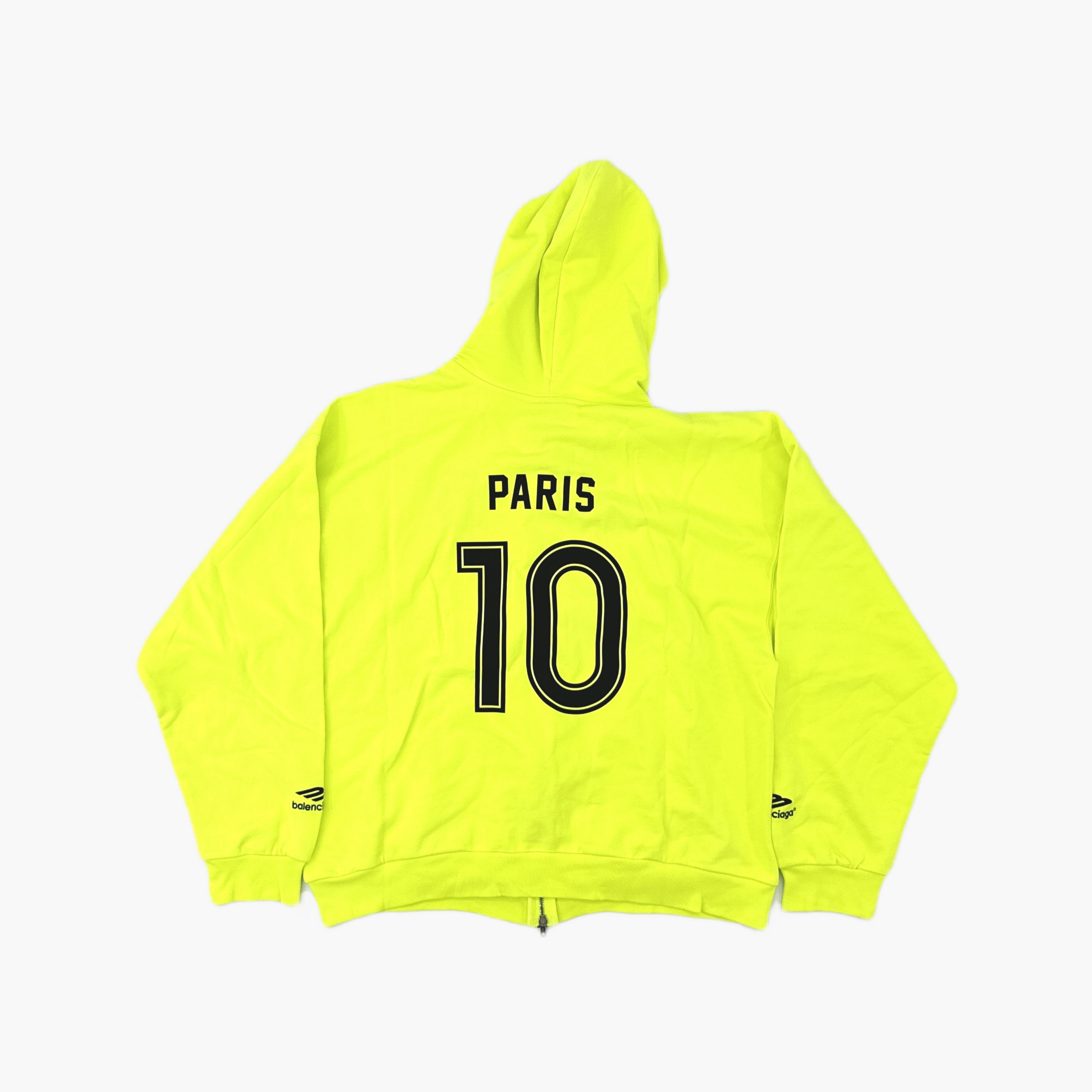 Balenciaga Balenciaga Soccer Zip-Up Hoodie Size S Size US S / EU 44-46 / 1 - 2 Thumbnail
