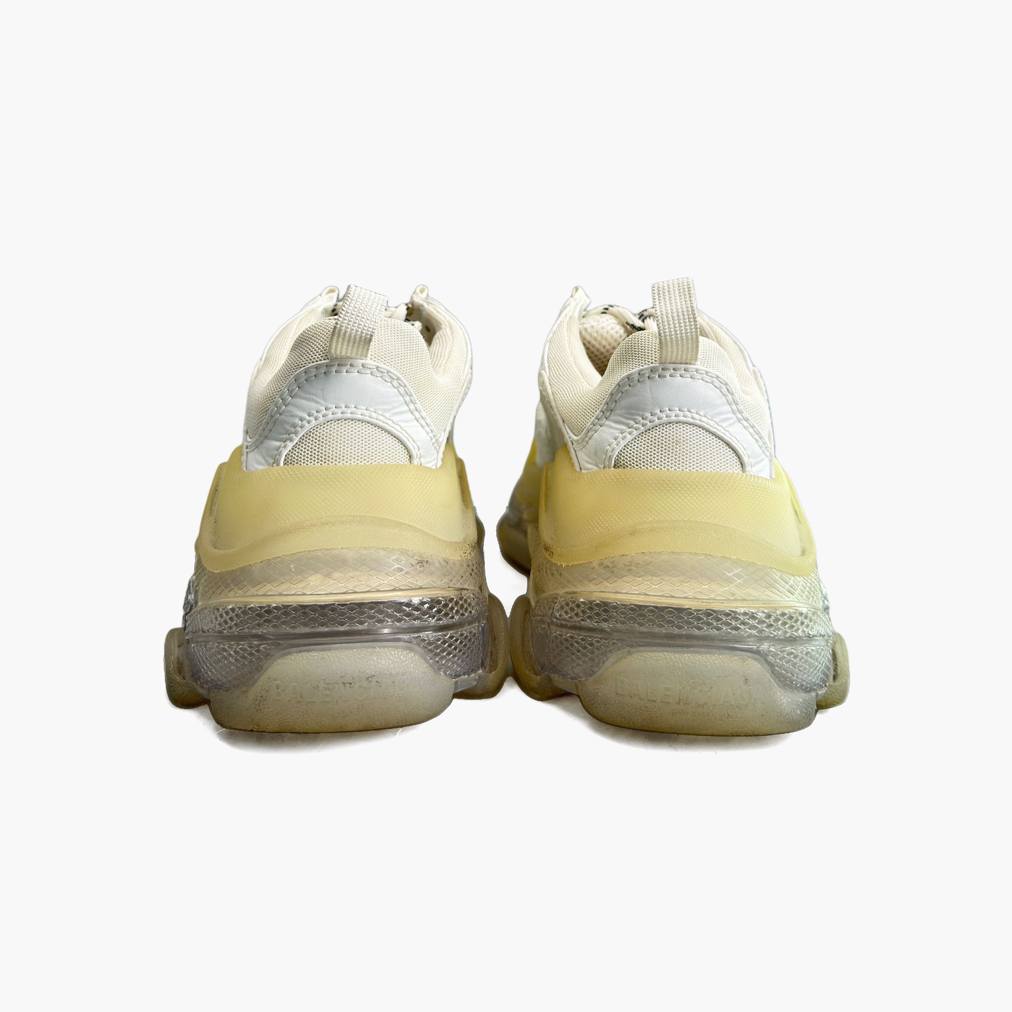 Balenciaga Balenciaga Triple S White Sneakers Size 36 Size US 6 / IT 36 - 6 Thumbnail