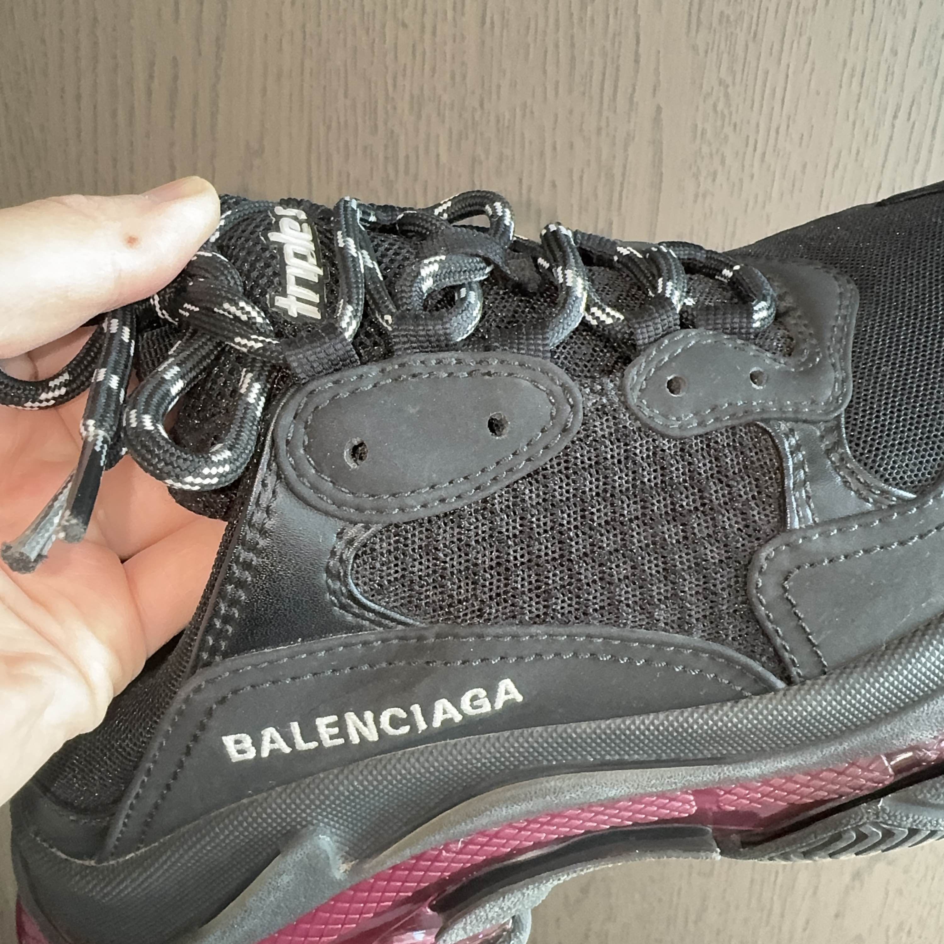 Balenciaga Balenciaga Triple S Clear Sole Sneakers Size 39 Size US 9 / IT 39 - 14 Thumbnail