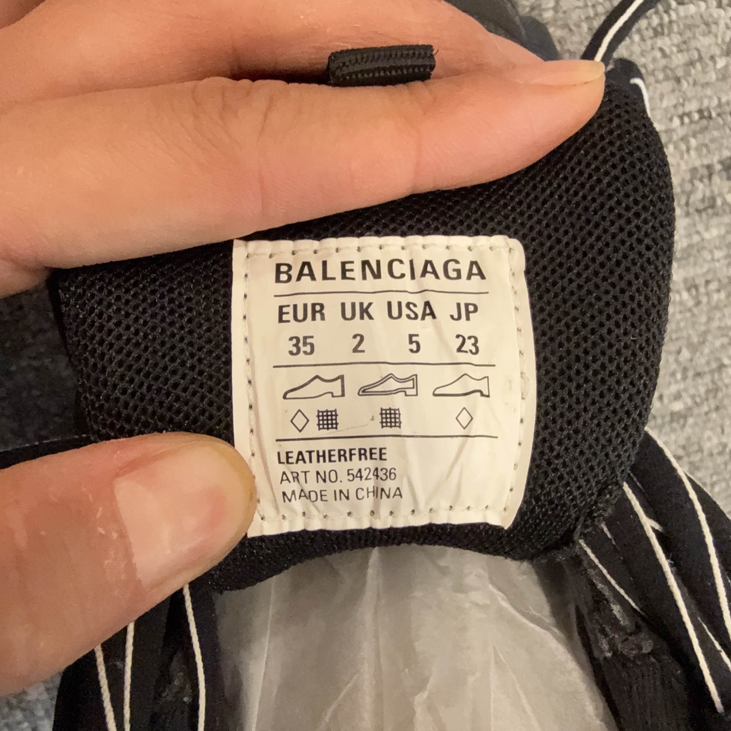 Balenciaga Balenciaga Track Sneakers Black Size 35 Size US 5 / IT 35 - 5 Thumbnail