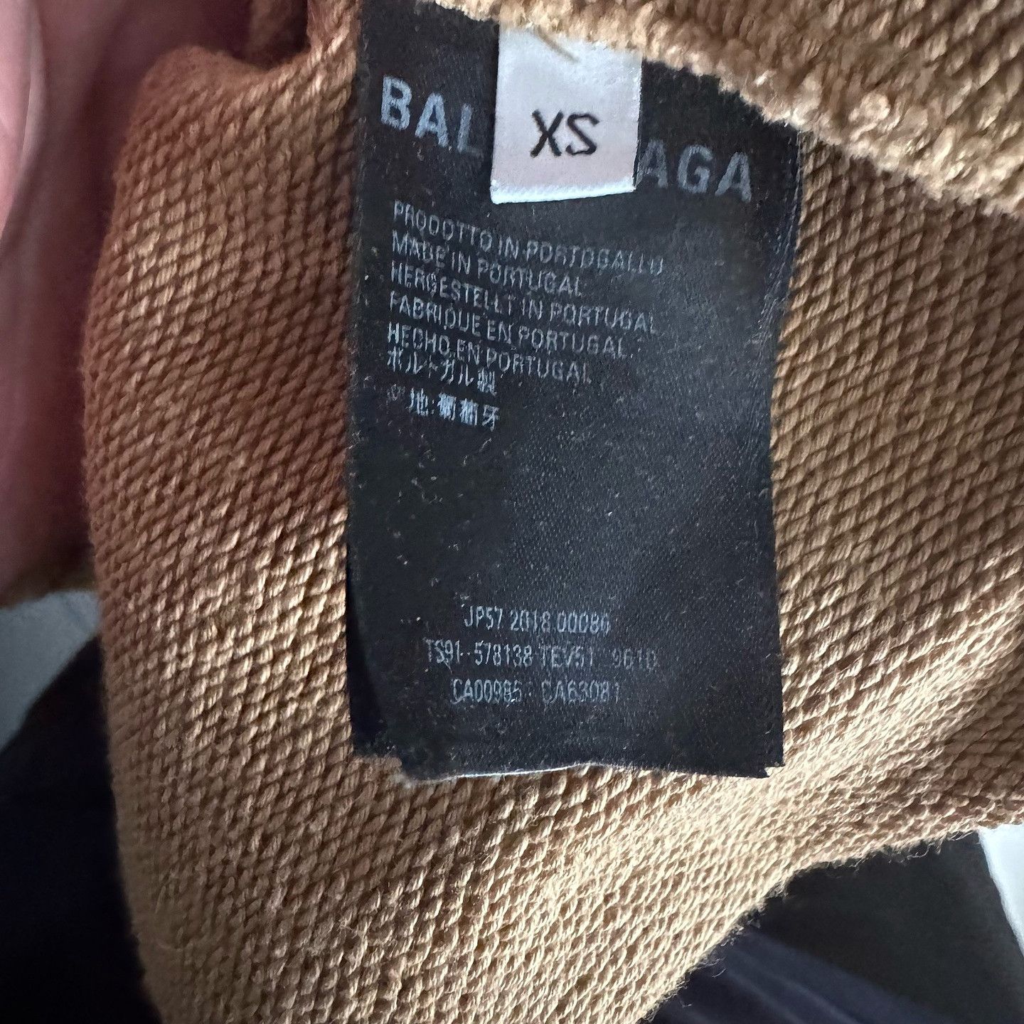 Balenciaga Balenciaga Laurel Logo Hoodie Beige Size XS Size US XS / EU 42 / 0 - 4 Thumbnail