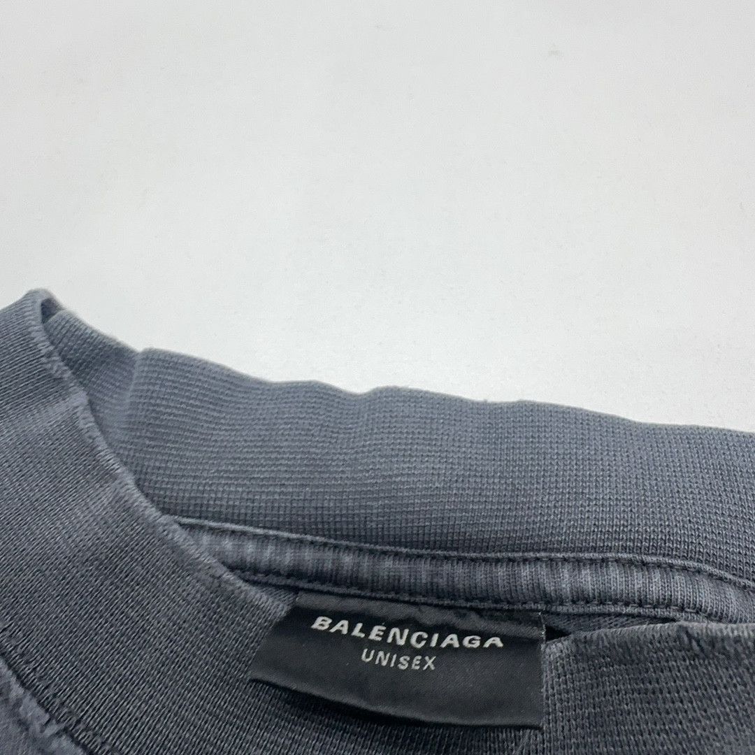 Balenciaga Balenciaga Tape Logo T-Shirt Size M Size US M / EU 48-50 / 2 - 5 Thumbnail