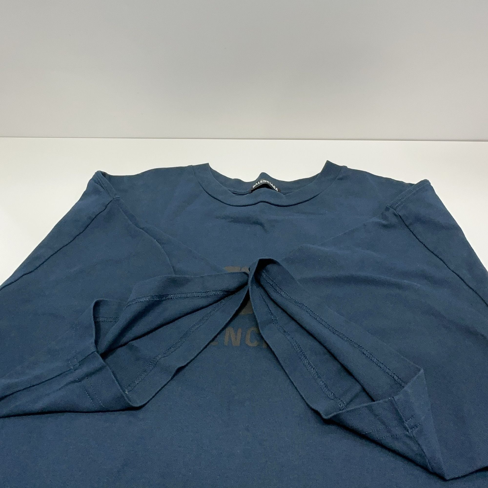 Balenciaga Balenciaga Logo Short Sleeve T-Shirt Size XXS Size US XXS / EU 40 - 9 Thumbnail
