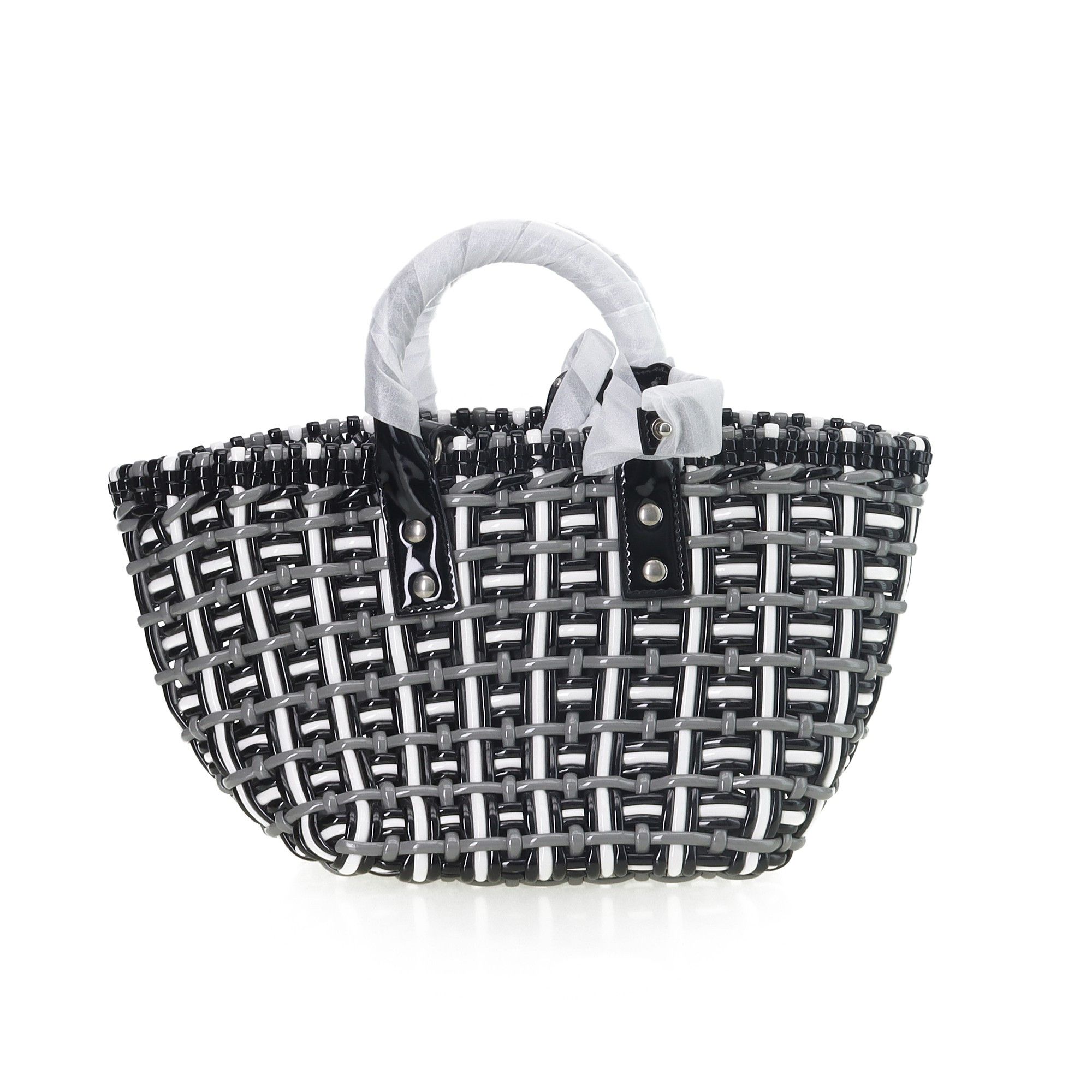 Balenciaga Balenciaga Woven Basket Handle Bag Size ONE SIZE - 3 Thumbnail