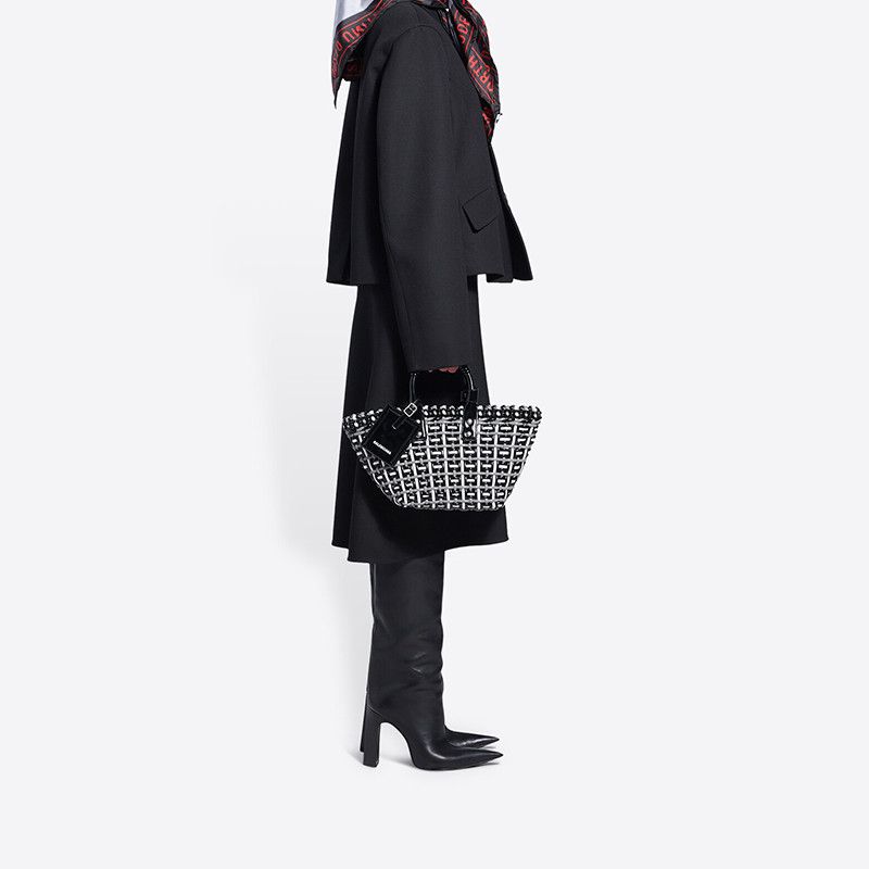 Balenciaga Balenciaga Woven Basket Handle Bag Size ONE SIZE - 11 Thumbnail