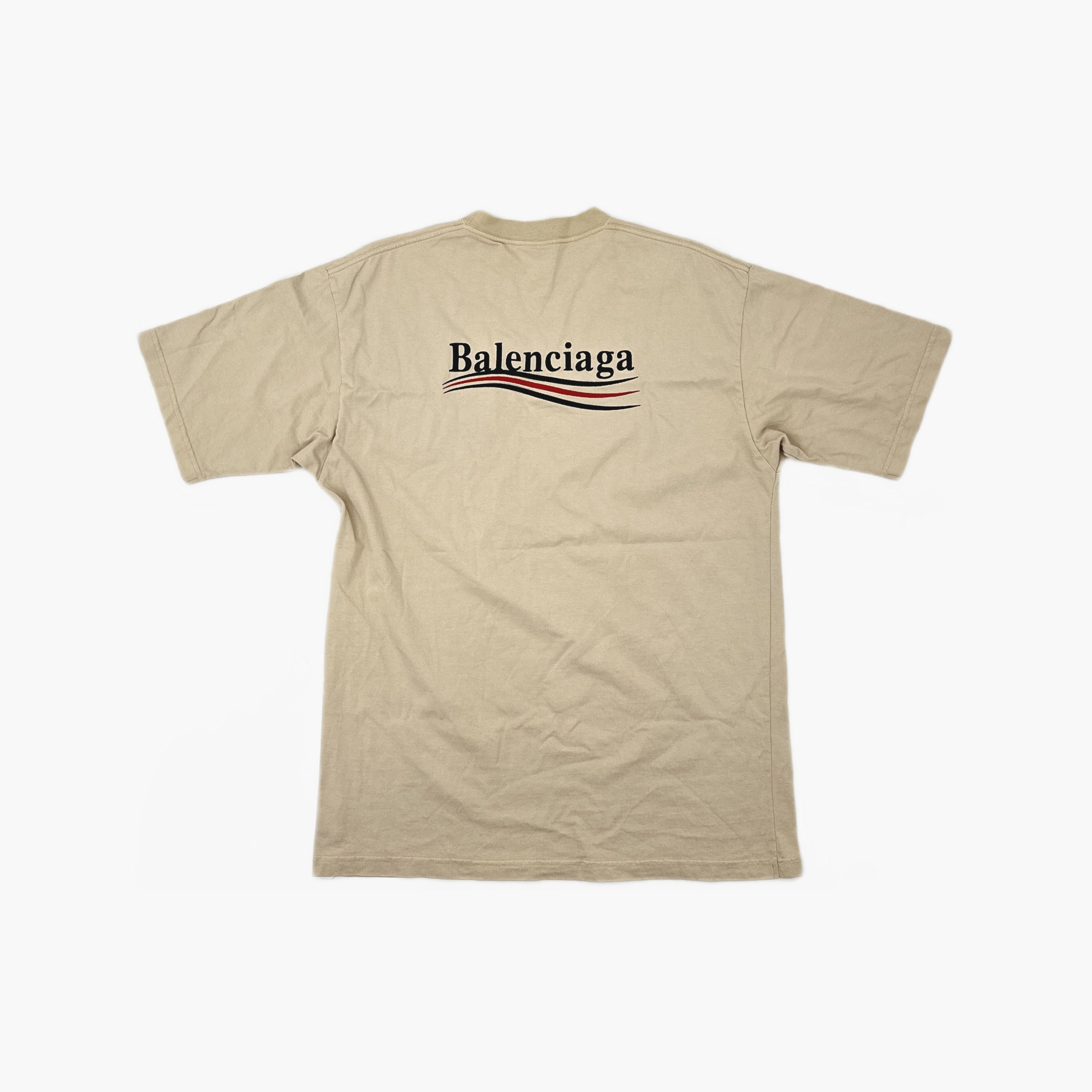 Balenciaga Balenciaga Wave Logo T-Shirt Size XXS Size US XXS / EU 40 - 2 Thumbnail