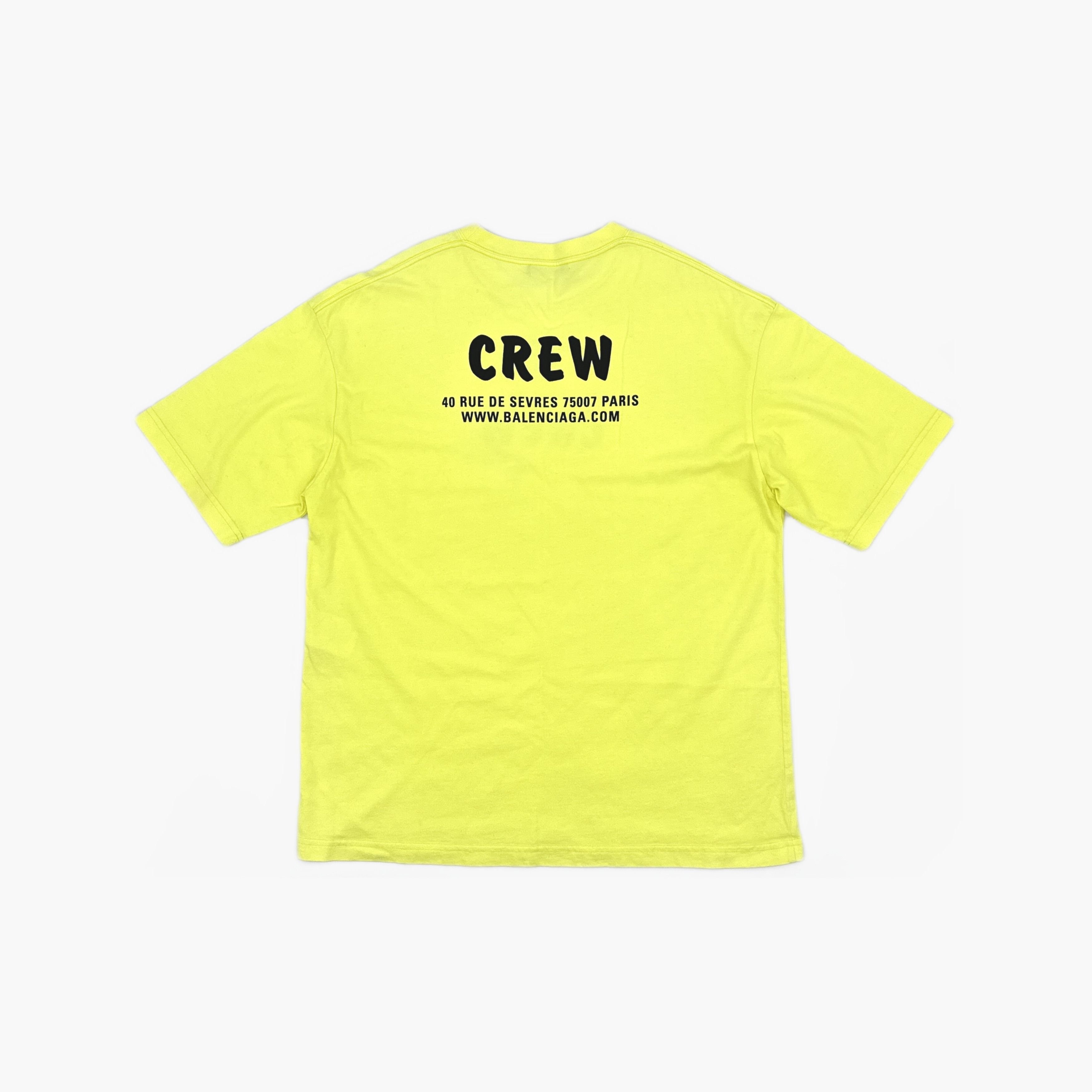 Balenciaga Balenciaga Crew Logo T-Shirt Size M Size US M / EU 48-50 / 2 - 2 Thumbnail
