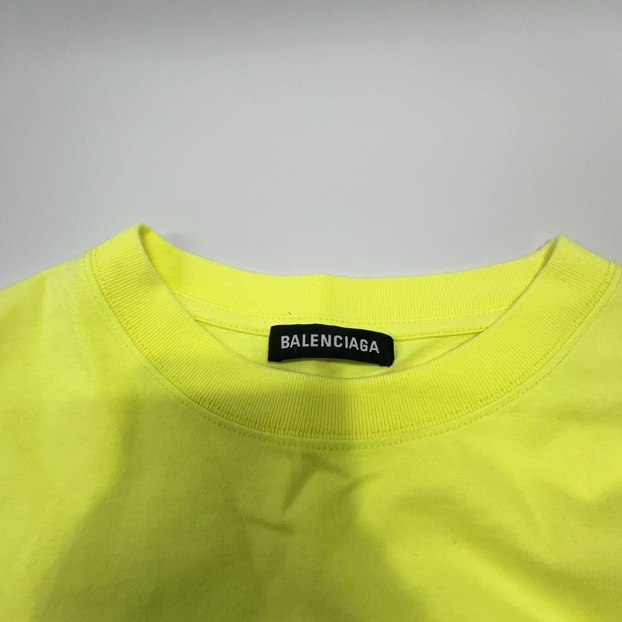 Balenciaga Balenciaga Crew Logo T-Shirt Size M Size US M / EU 48-50 / 2 - 5 Thumbnail