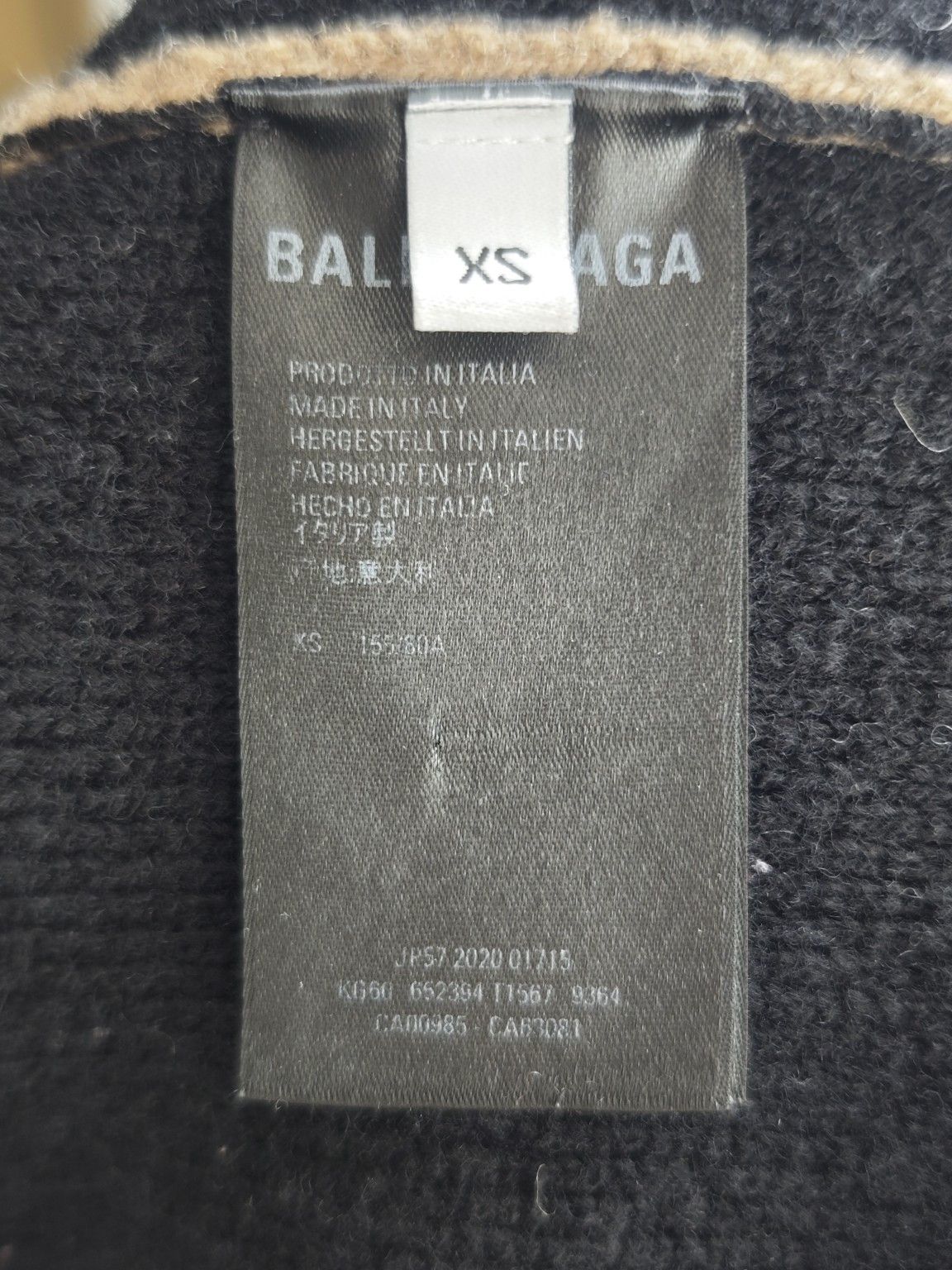 Balenciaga Balenciaga Logo Pattern Cardigan Size XS Size XS / US 0-2 / IT 36-38 - 4 Thumbnail