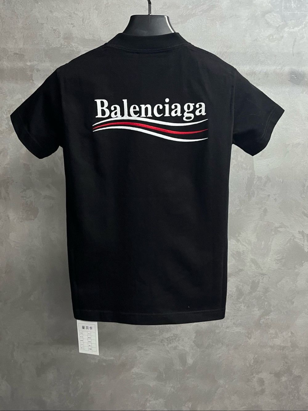 Balenciaga Balenciaga Wave Logo T-Shirt Size XS Size XS / US 0-2 / IT 36-38 - 2 Thumbnail