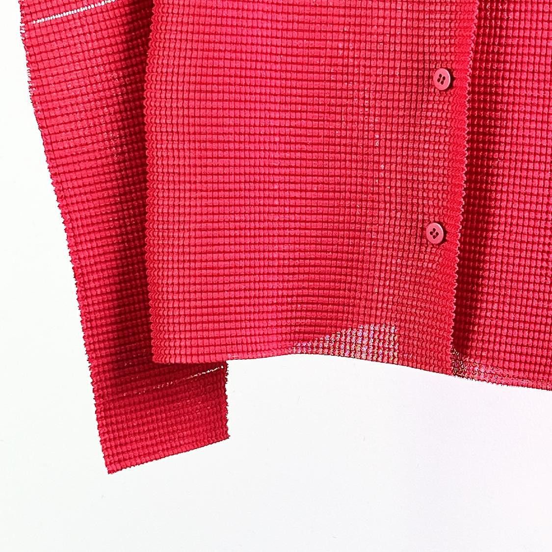 Issey Miyake Issey Miyake Pleated Button Up Size OS Size ONE SIZE - 5 Thumbnail