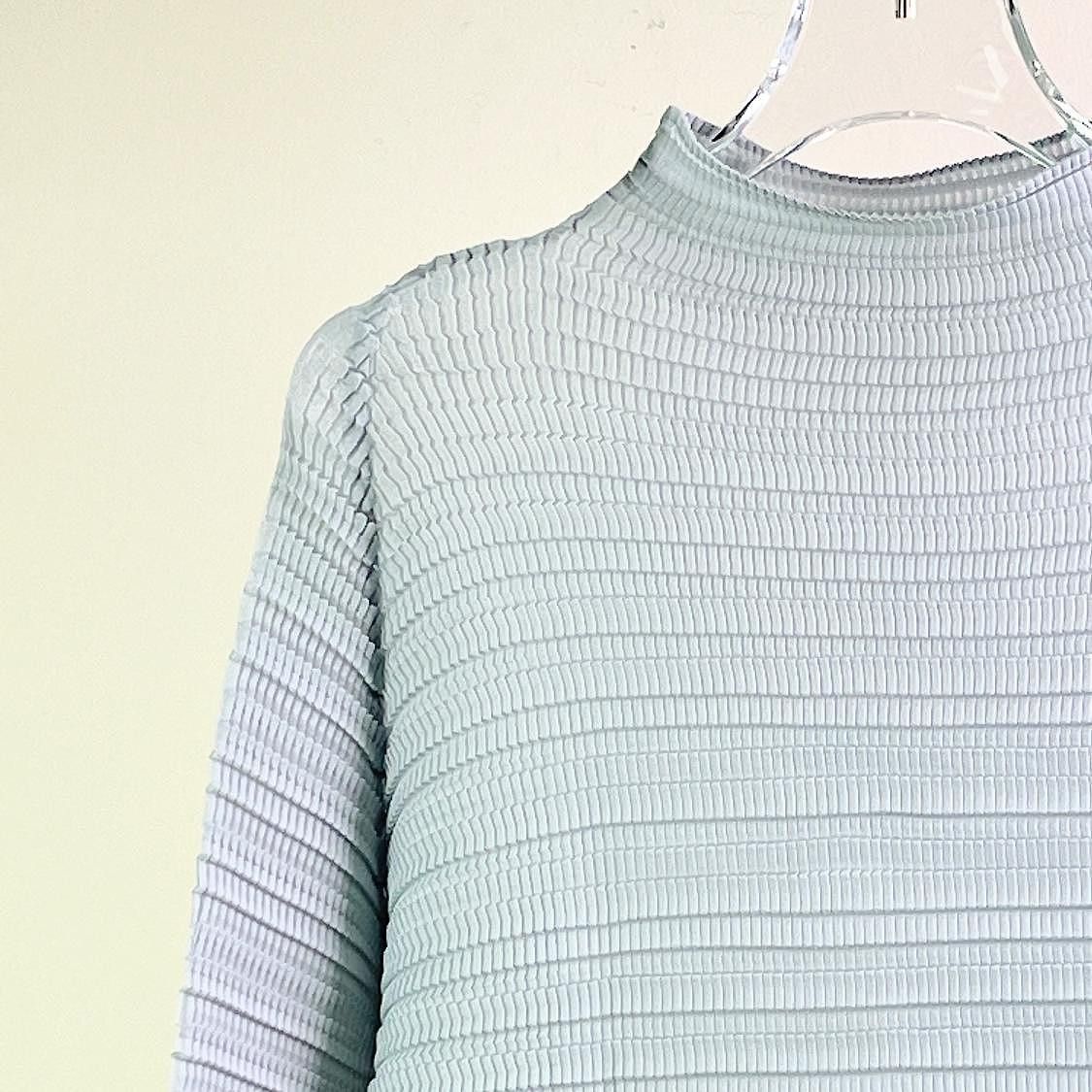 Issey Miyake Issey Miyake Pleated Long Sleeve Top Size 2 Size M / US 6-8 / IT 42-44 - 5 Thumbnail