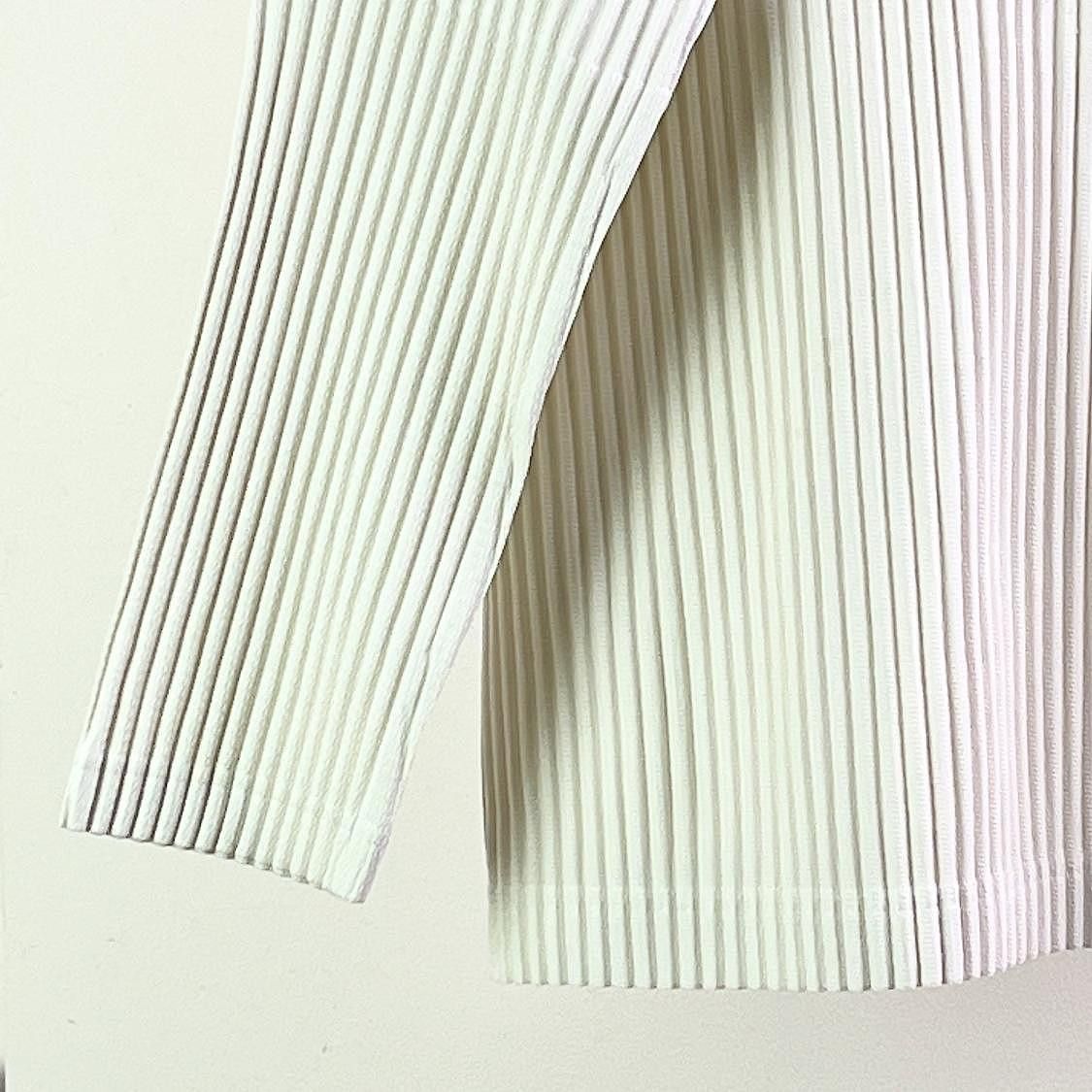 Issey Miyake Homme Plissé Issey Miyake Pleated Mock Neck Top Size M Size US M / EU 48-50 / 2 - 6 Thumbnail
