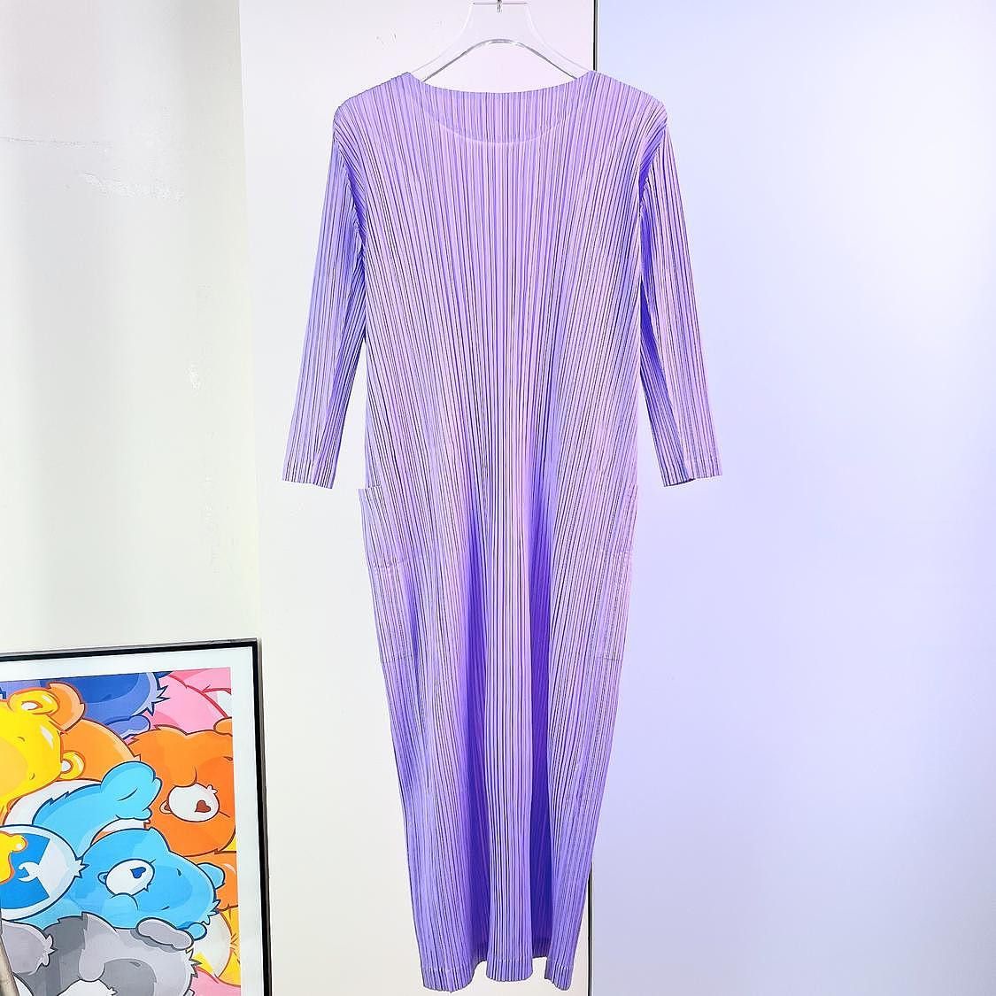 Pleats Please Issey Miyake Pleats Please Issey Miyake Pleated Midi Dress Size 3 Size L / US 10 / IT 46 - 2 Thumbnail