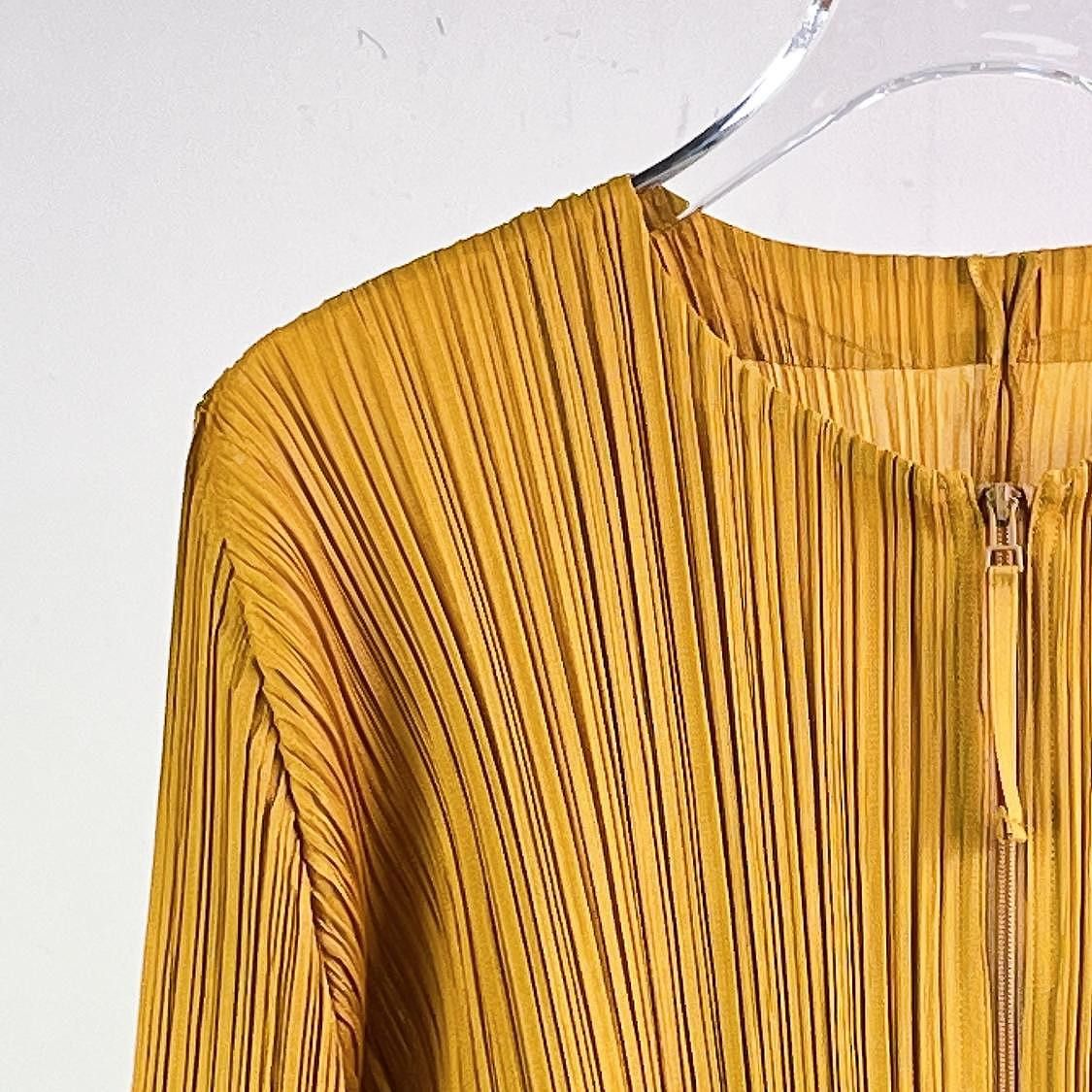 Pleats Please Issey Miyake Pleats Please Issey Miyake Pleated Zip-Up Jacket Size 3 Size M / US 6-8 / IT 42-44 - 3 Thumbnail