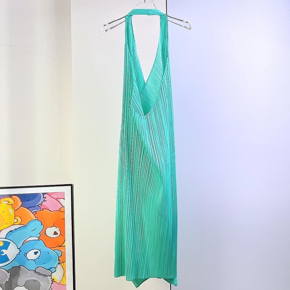 Pleats Please Issey Miyake Pleats Please Issey Miyake Pleated Halter Top Size 5 Size XL / US 12-14 / IT 48-50 - 2 Thumbnail