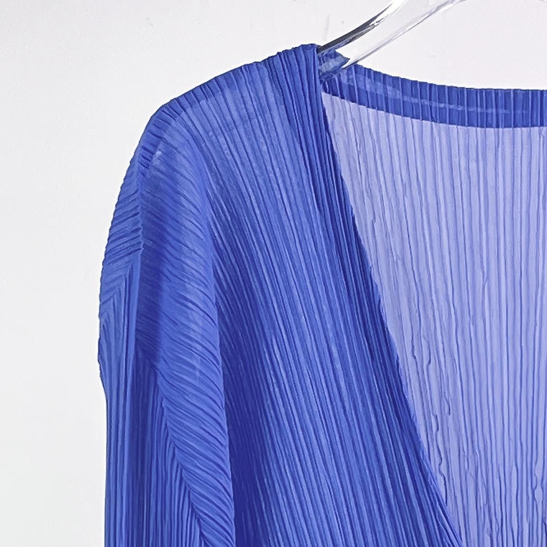 Issey Miyake Issey Miyake Pleated Tie Front Cardigan Size 2 Size M / US 6-8 / IT 42-44 - 3 Thumbnail