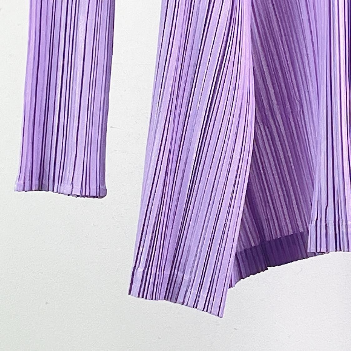 Pleats Please Issey Miyake Pleats Please Issey Miyake Purple Pleated Cardigan Size 3 Size M / US 6-8 / IT 42-44 - 5 Thumbnail