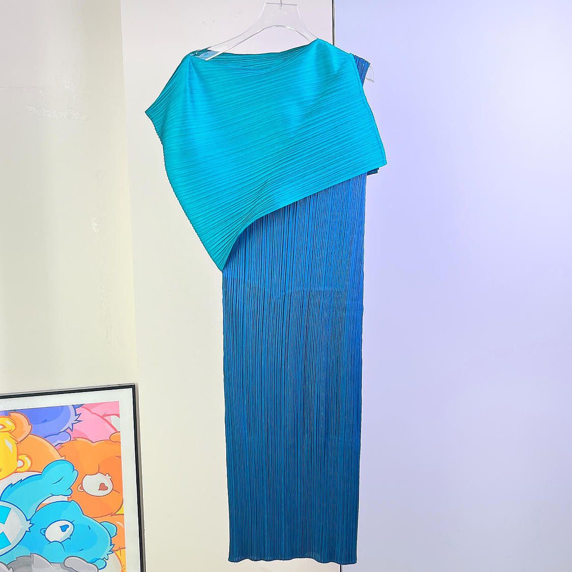 Pleats Please Issey Miyake PLEATS PLEASE ISSEY MIYAKE Pleated Sleeveless Dress Size 3 Size M / US 6-8 / IT 42-44 - 2 Thumbnail
