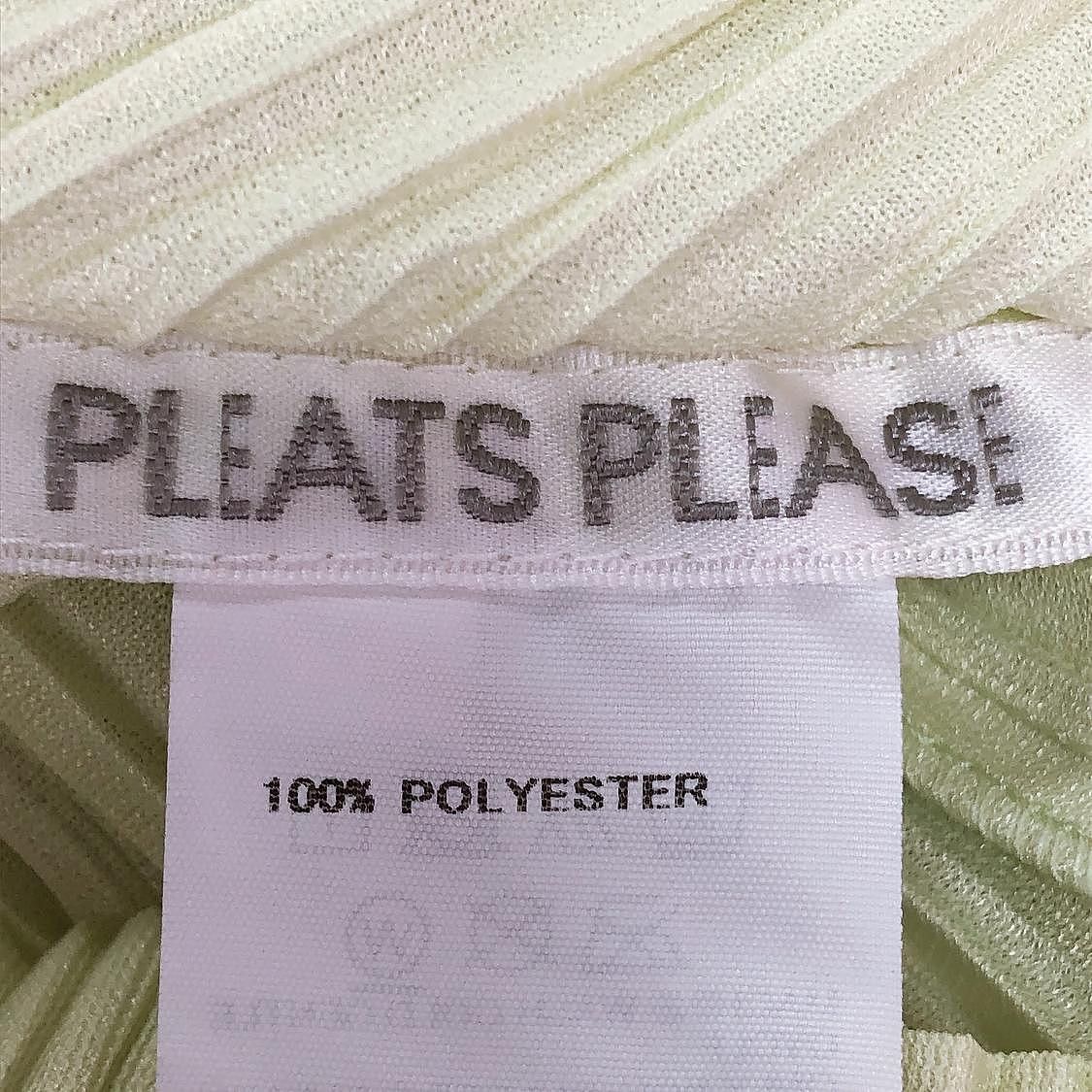 Pleats Please Issey Miyake Pleats Please Issey Miyake Green Pleated Top Size 3 Size M / US 6-8 / IT 42-44 - 3 Thumbnail