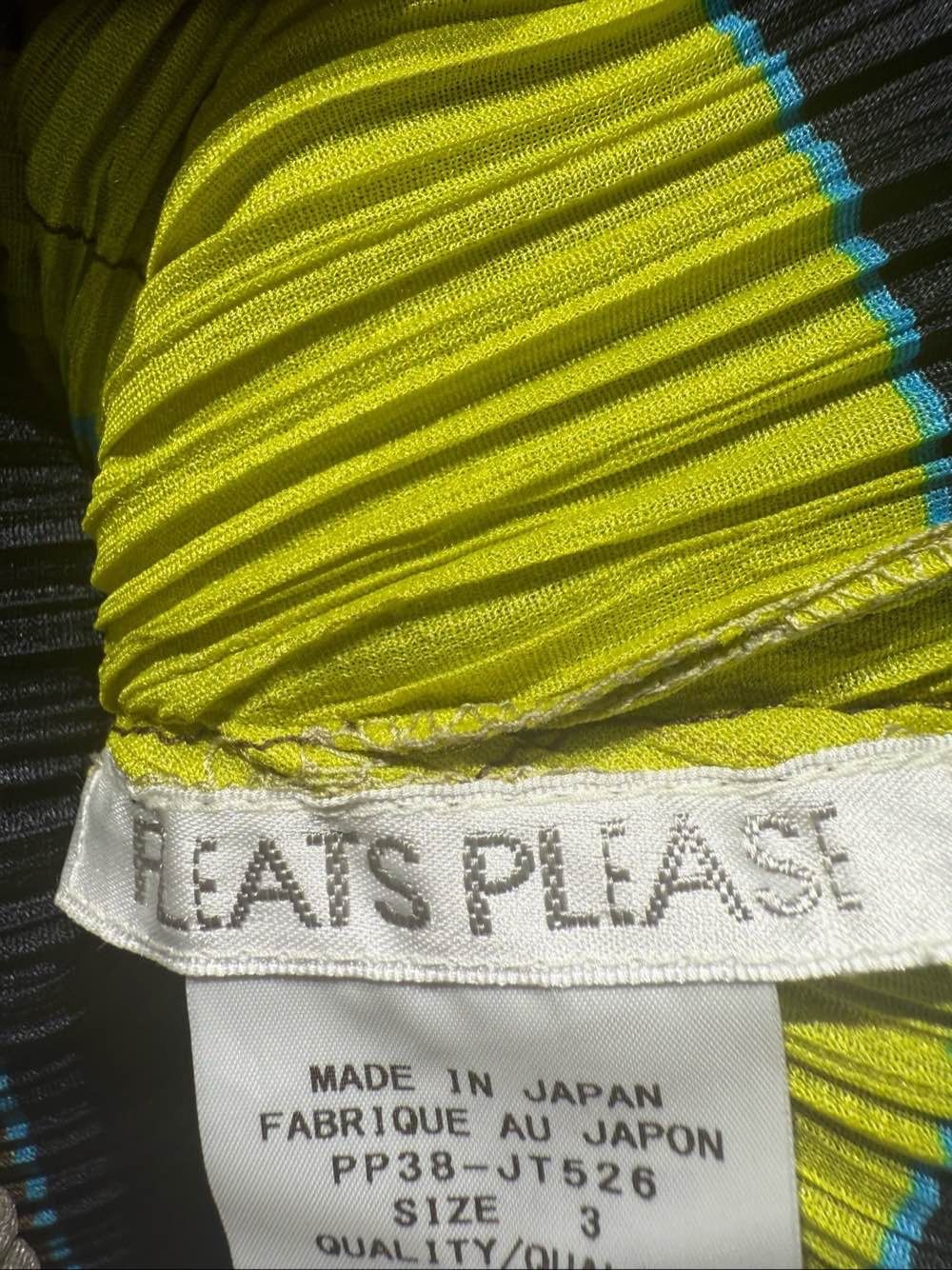 Pleats Please Issey Miyake Pleats Please Issey Miyake Striped Pleated Dress Size 3 Size M / US 6-8 / IT 42-44 - 3 Thumbnail