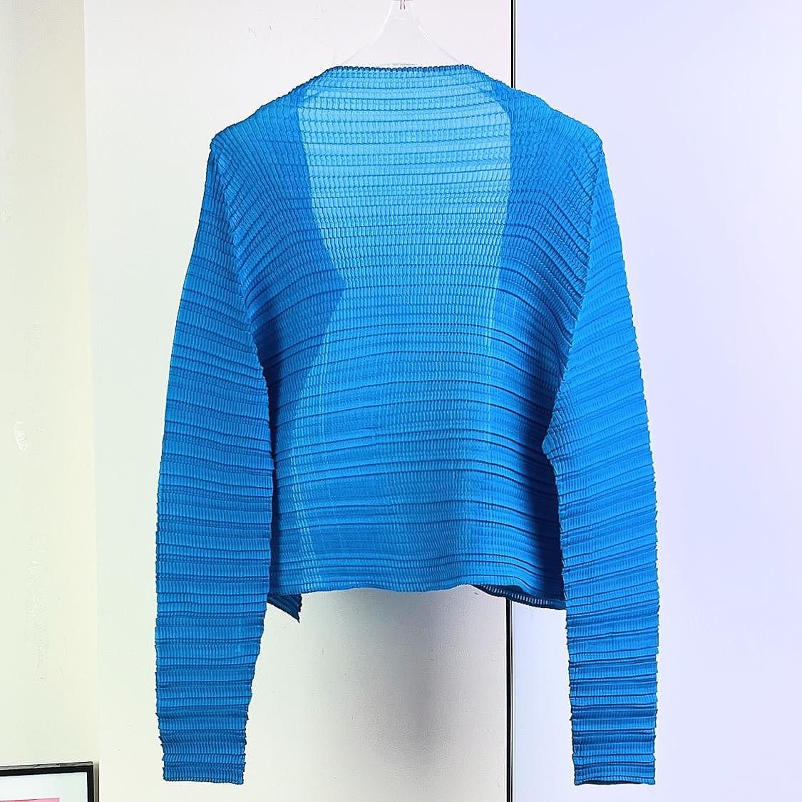 Issey Miyake Issey Miyake Pleated Cardigan Size 2 Size M / US 6-8 / IT 42-44 - 2 Thumbnail