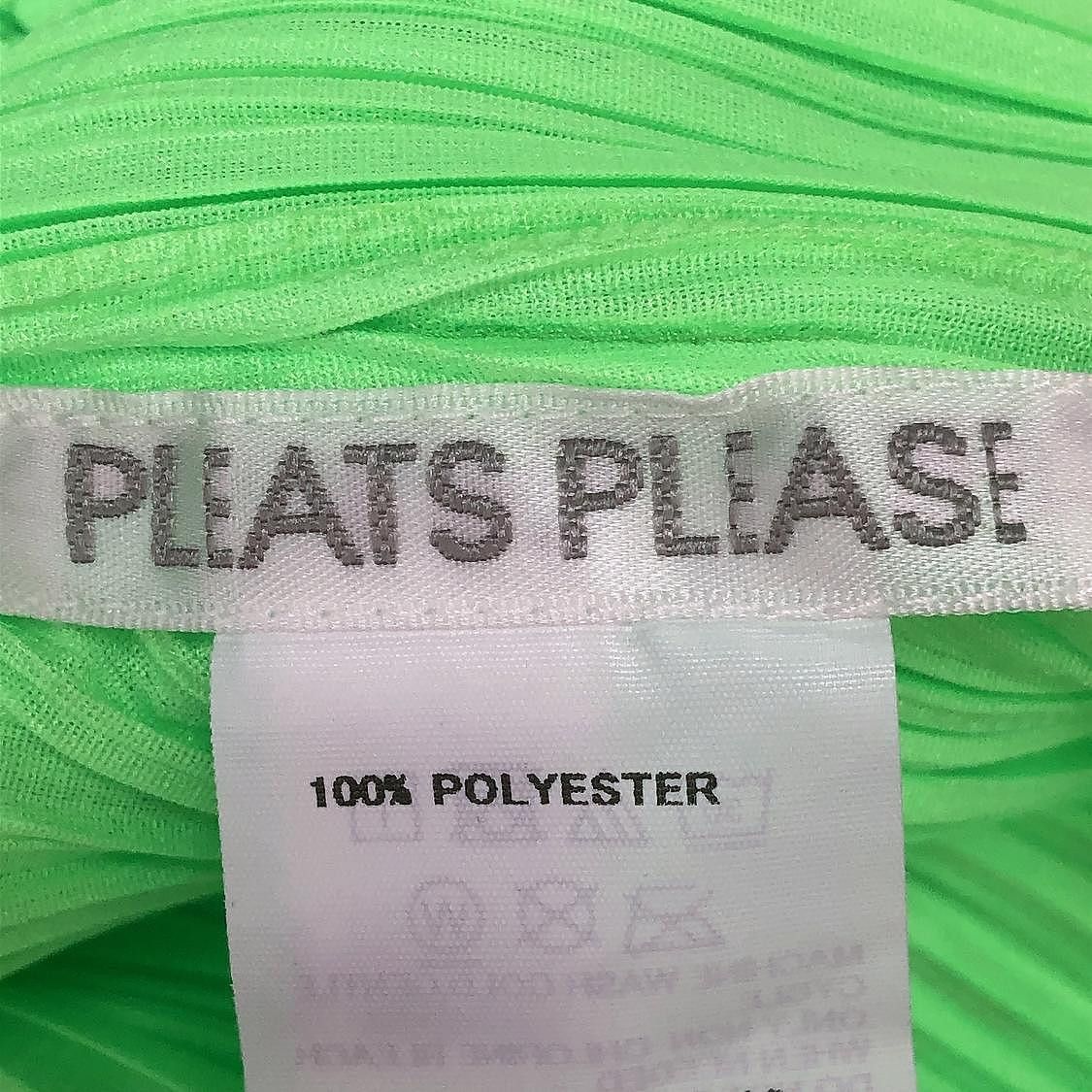 Pleats Please Issey Miyake Pleats Please Issey Miyake Neon Green Pleated Hoodie Size 3 Size M / US 6-8 / IT 42-44 - 3 Thumbnail