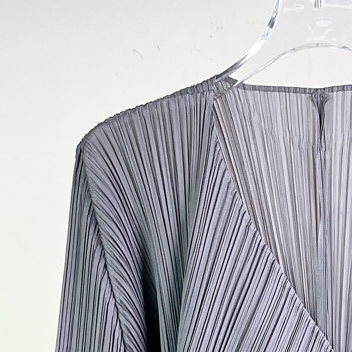 Pleats Please Issey Miyake PLEATS PLEASE ISSEY MIYAKE Pleated Cardigan Size 3 Size M / US 6-8 / IT 42-44 - 3 Thumbnail
