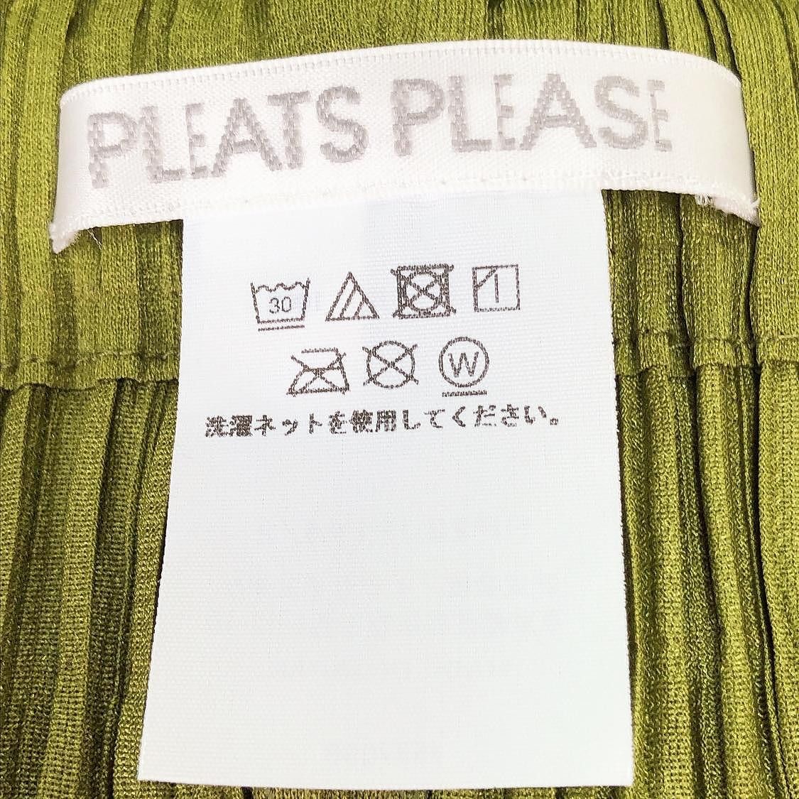 Pleats Please Issey Miyake PLEATS PLEASE ISSEY MIYAKE Green Pleated Pants Size 2 Size 28" / US 6 / IT 42 - 4 Thumbnail
