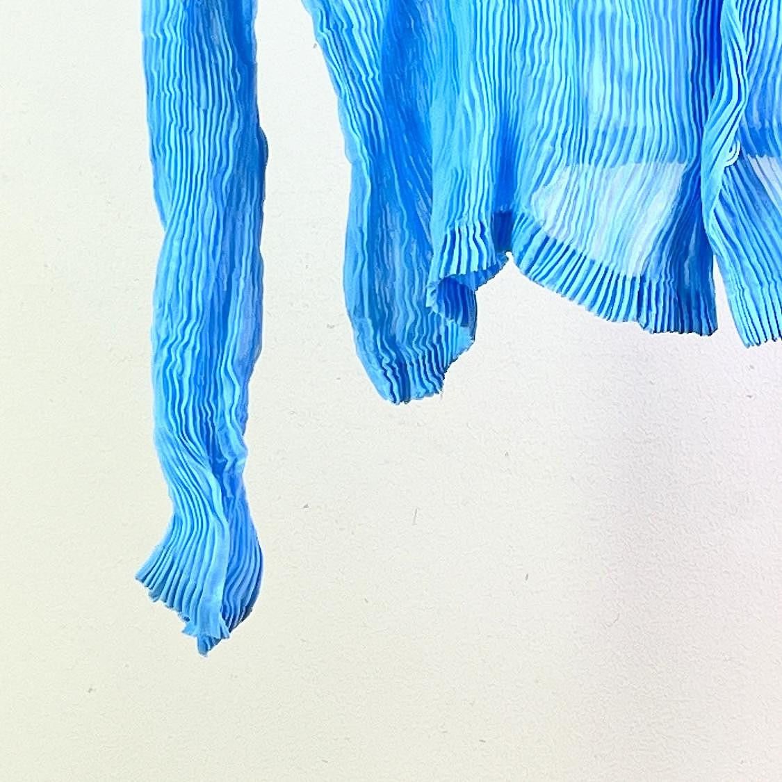 Issey Miyake Issey Miyake Pleated Button Up Top Size 2 Size M / US 6-8 / IT 42-44 - 6 Thumbnail