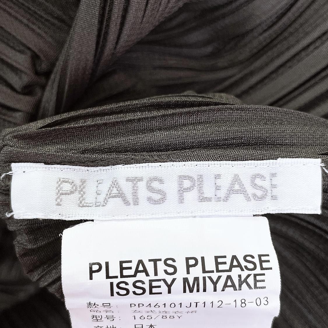 Pleats Please Issey Miyake Pleats Please Issey Miyake Pleated Long Sleeve Dress Size 3 Size M / US 6-8 / IT 42-44 - 3 Thumbnail