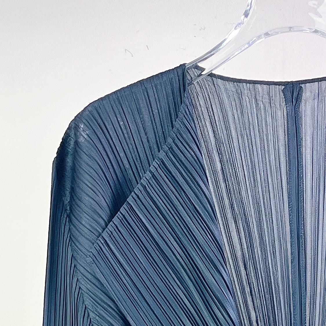 Pleats Please Issey Miyake Pleats Please Issey Miyake Pleated Cardigan Size 3 Size M / US 6-8 / IT 42-44 - 3 Thumbnail
