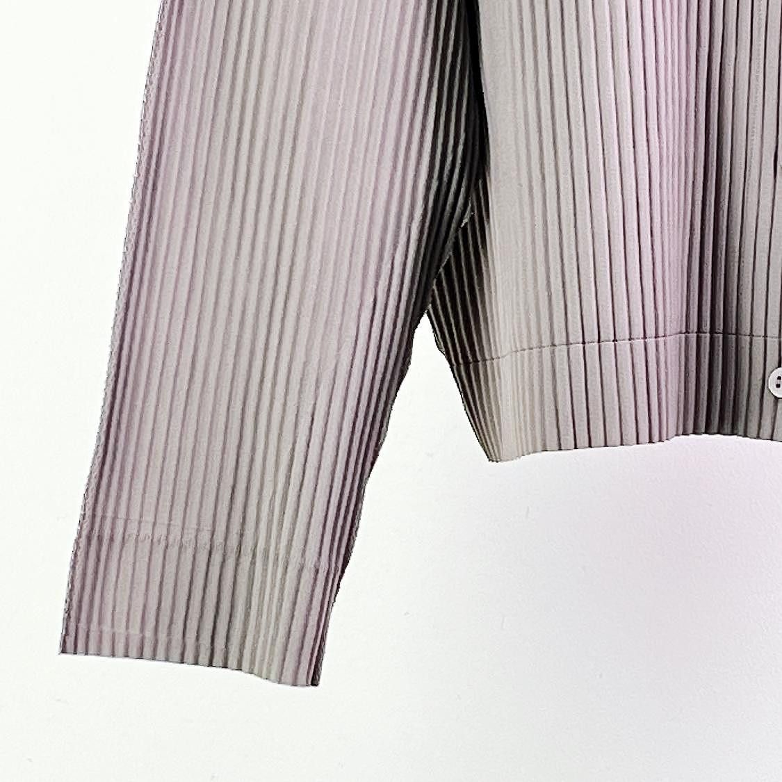 Issey Miyake Issey Miyake Pleated Button Up Top Size ONE SIZE - 5 Thumbnail