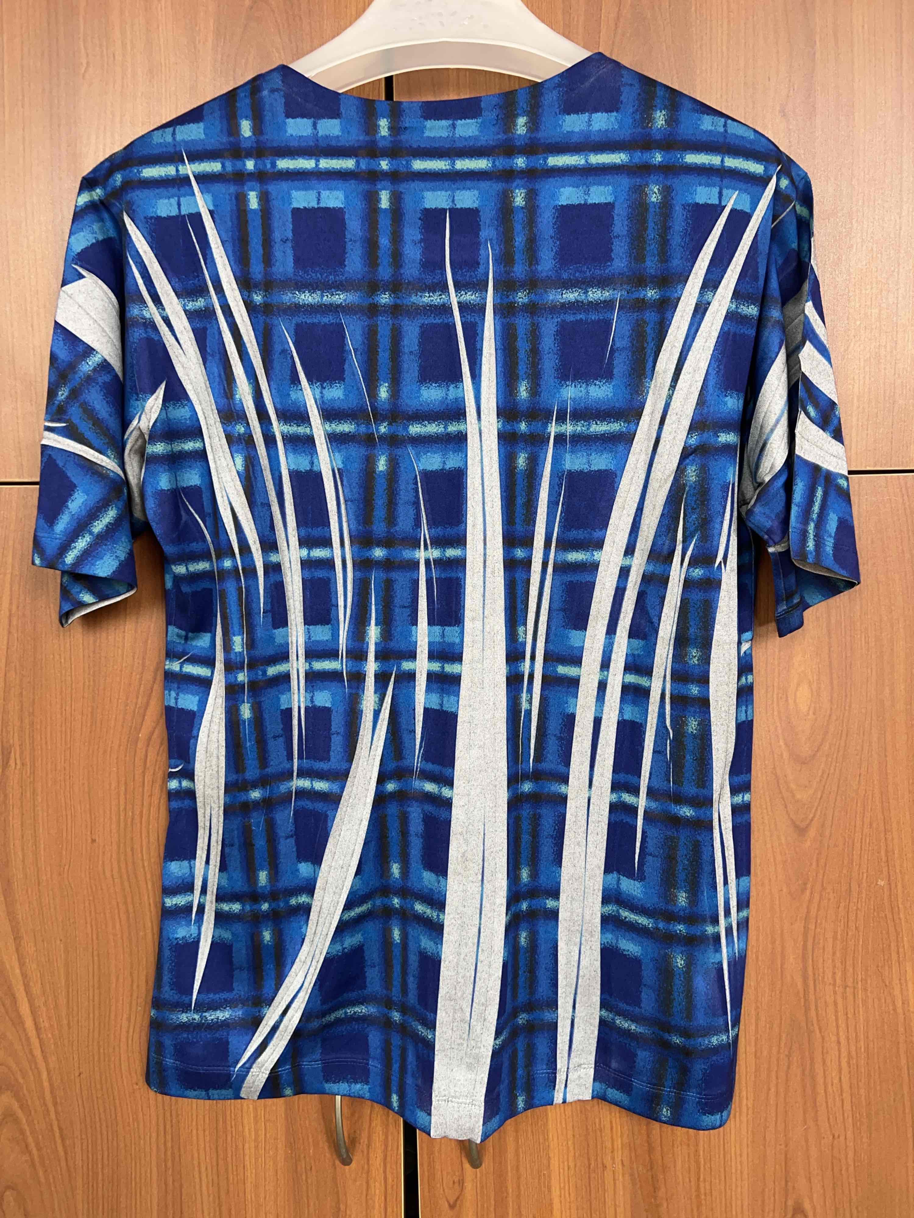 Issey Miyake Issey Miyake Men Pleats Check T-Shirt Size S Size US S / EU 44-46 / 1 - 2 Thumbnail