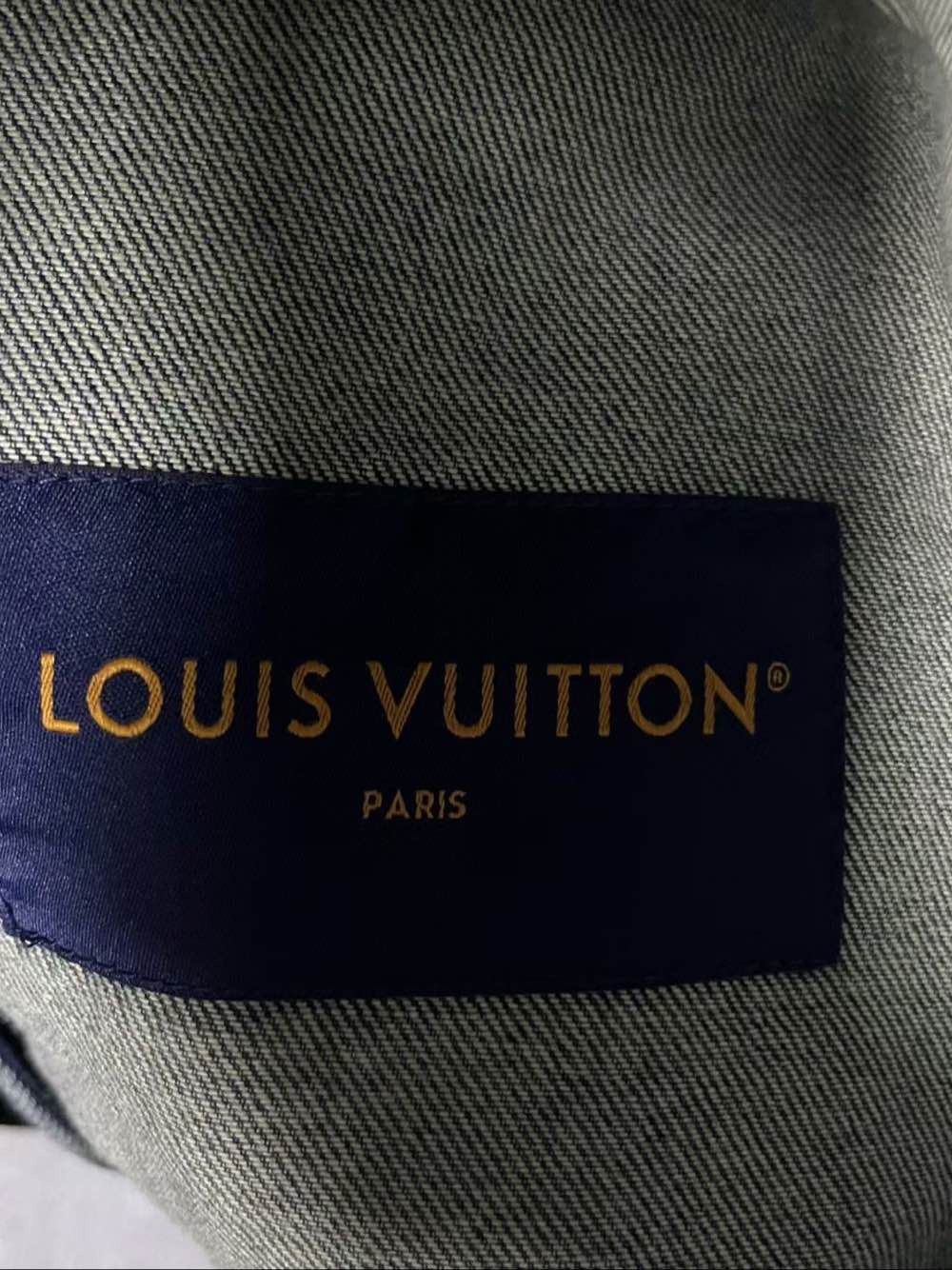 Louis Vuitton Louis Vuitton Monogram Denim Jacket Size L Size US L / EU 52-54 / 3 - 3 Thumbnail