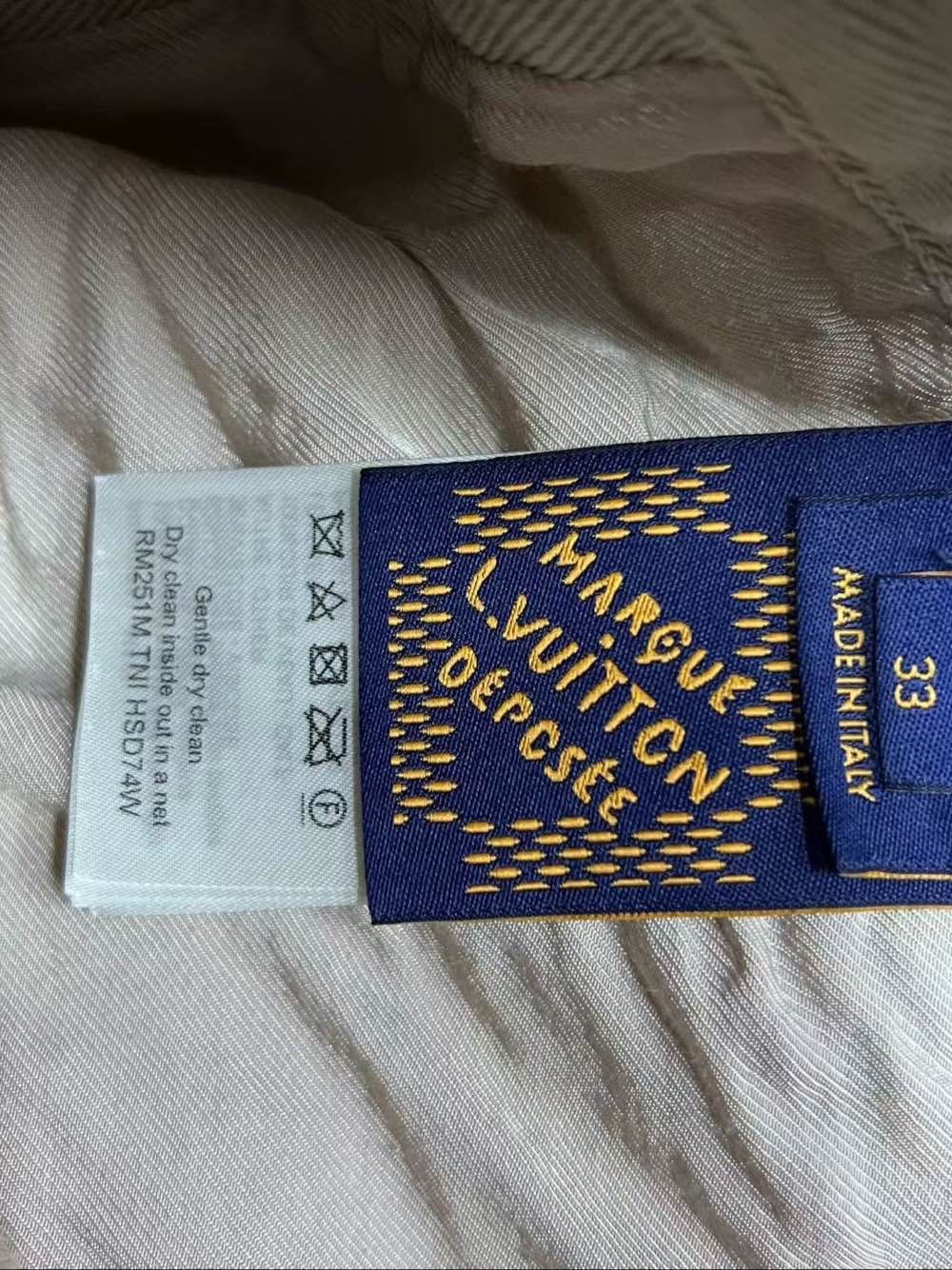 Louis Vuitton Louis Vuitton Monogram Embossed Pants US 33 Size US 33 - 4 Thumbnail