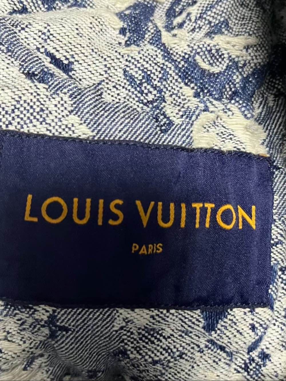 Louis Vuitton Louis Vuitton Floral Pattern Denim Jacket Size 50 Size US M / EU 48-50 / 2 - 3 Thumbnail