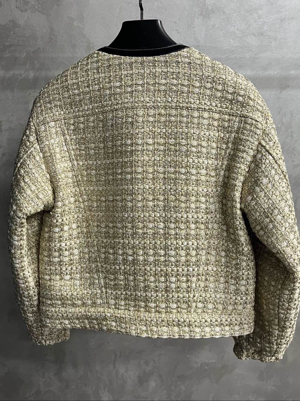 Louis Vuitton Louis Vuitton Tweed Zip Up Jacket Size 36 Size XS / US 0-2 / IT 36-38 - 2 Thumbnail